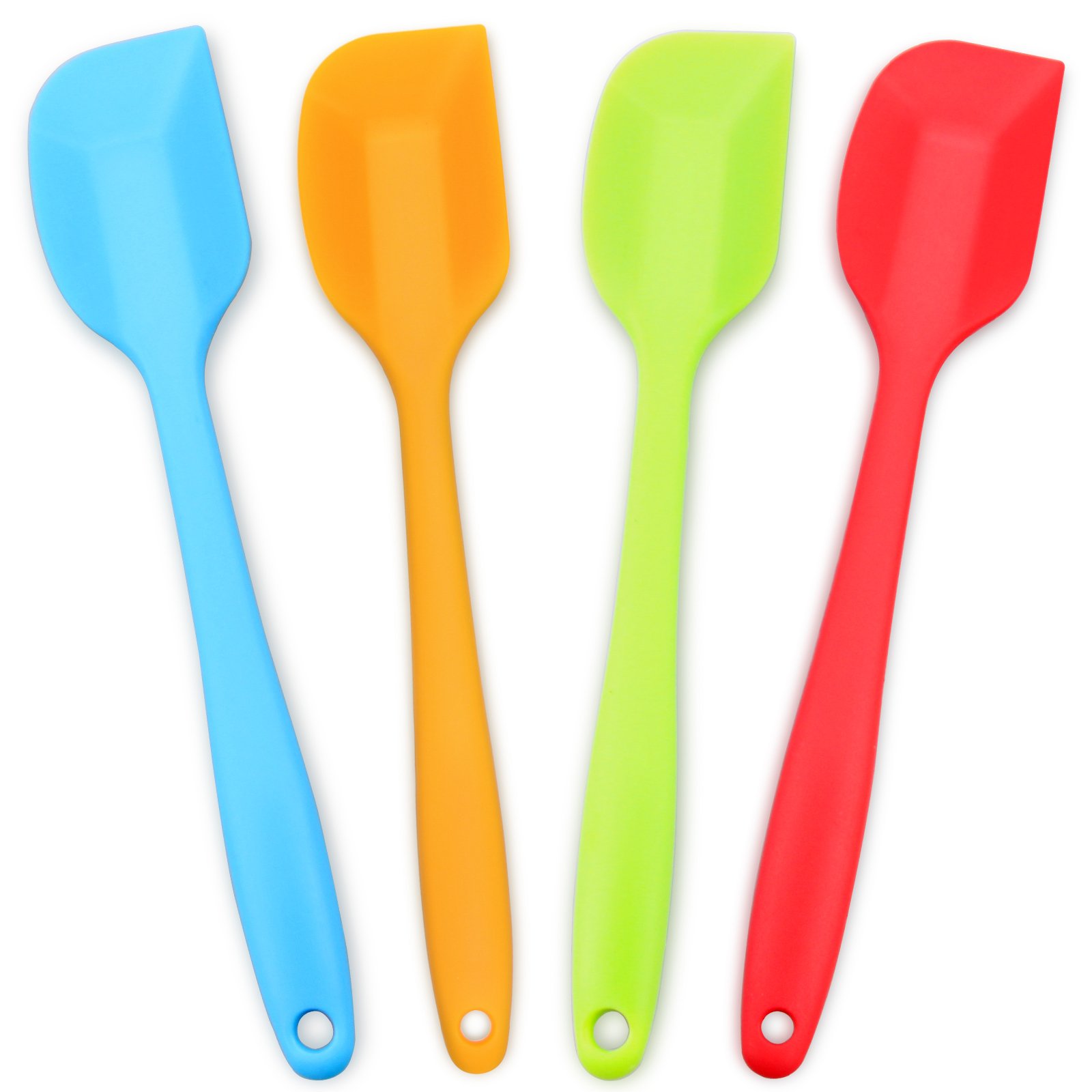 4‑Piece Heat‑Resistant Silicone Spatulas