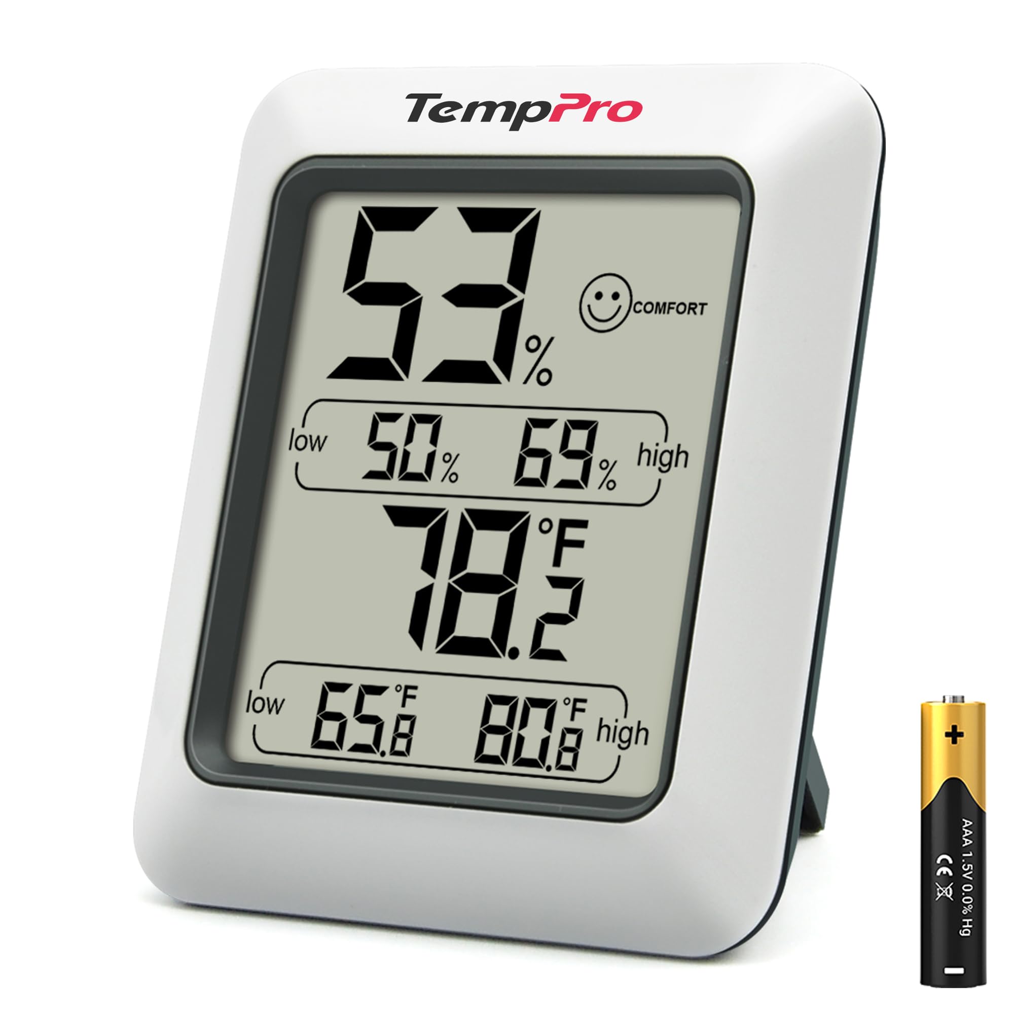 TempPro TP50 Digital Hygrometer