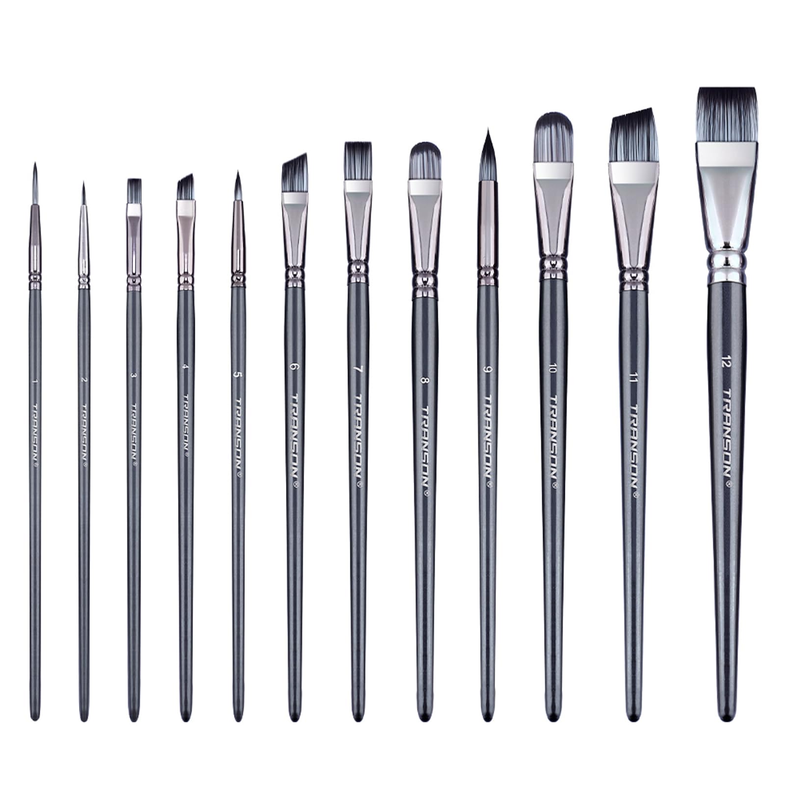 Transon Artist Brush Set (12 pcs)