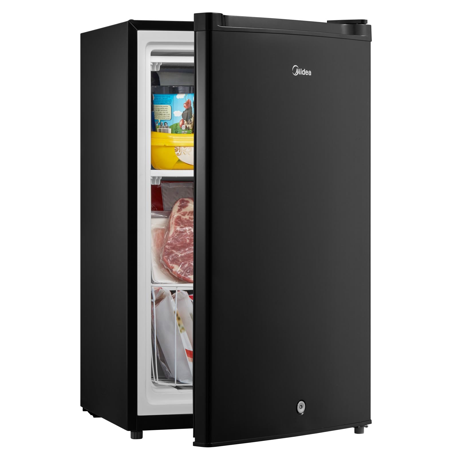 Midea MRU03M2ABB Upright Freezer — 3.0 Cu Ft (Black)