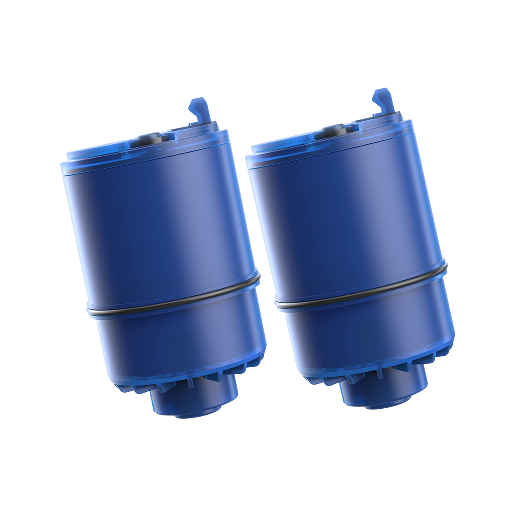 2 Pack Faucet Filter Replacement for All PUR®Plus Water Filter Replacement, Pur® Filter Replacement RF-9999®, NSF 42 Certified, 600-Gallon Long Lifespan, Aqua Crest Blue 2 Count (Pack of 1)