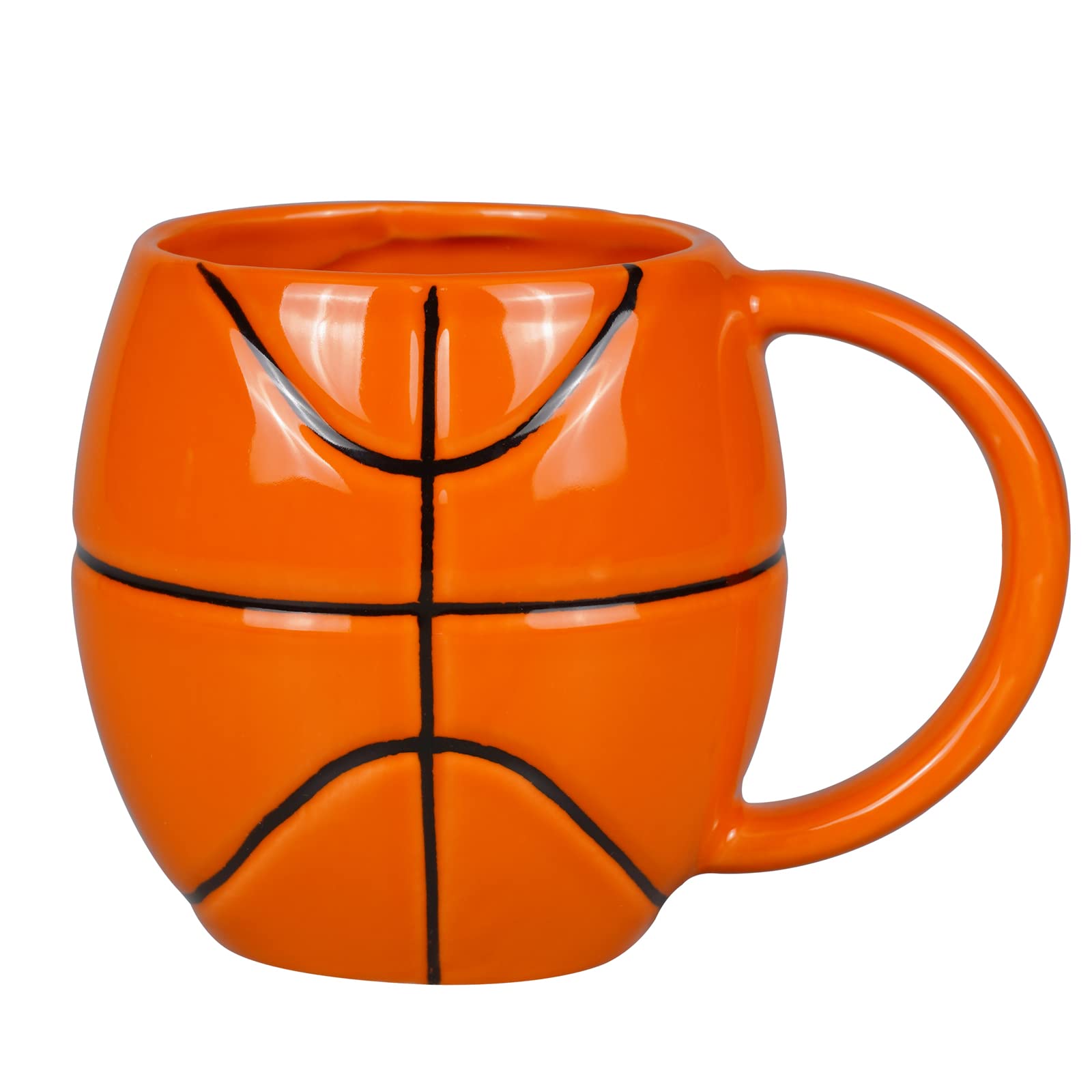 Ceramic Basketball Coffee Mug 14 oz Novelty Coffee Mug