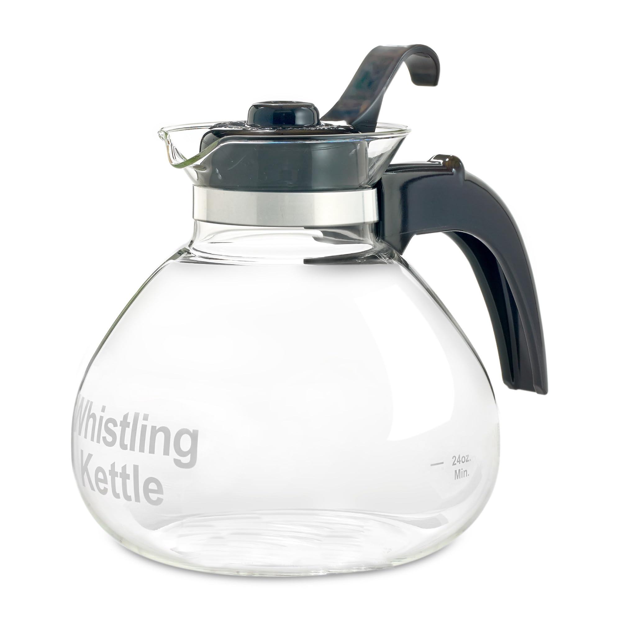 Borosilicate Glass Whistling Kettle