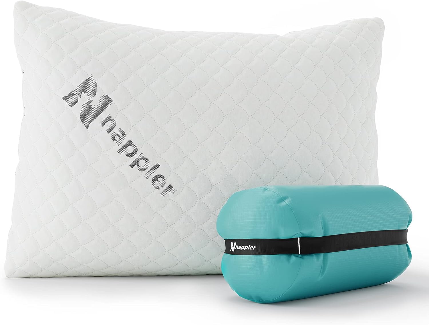 Nappler Small Travel Shredded Memory Foam Pillow