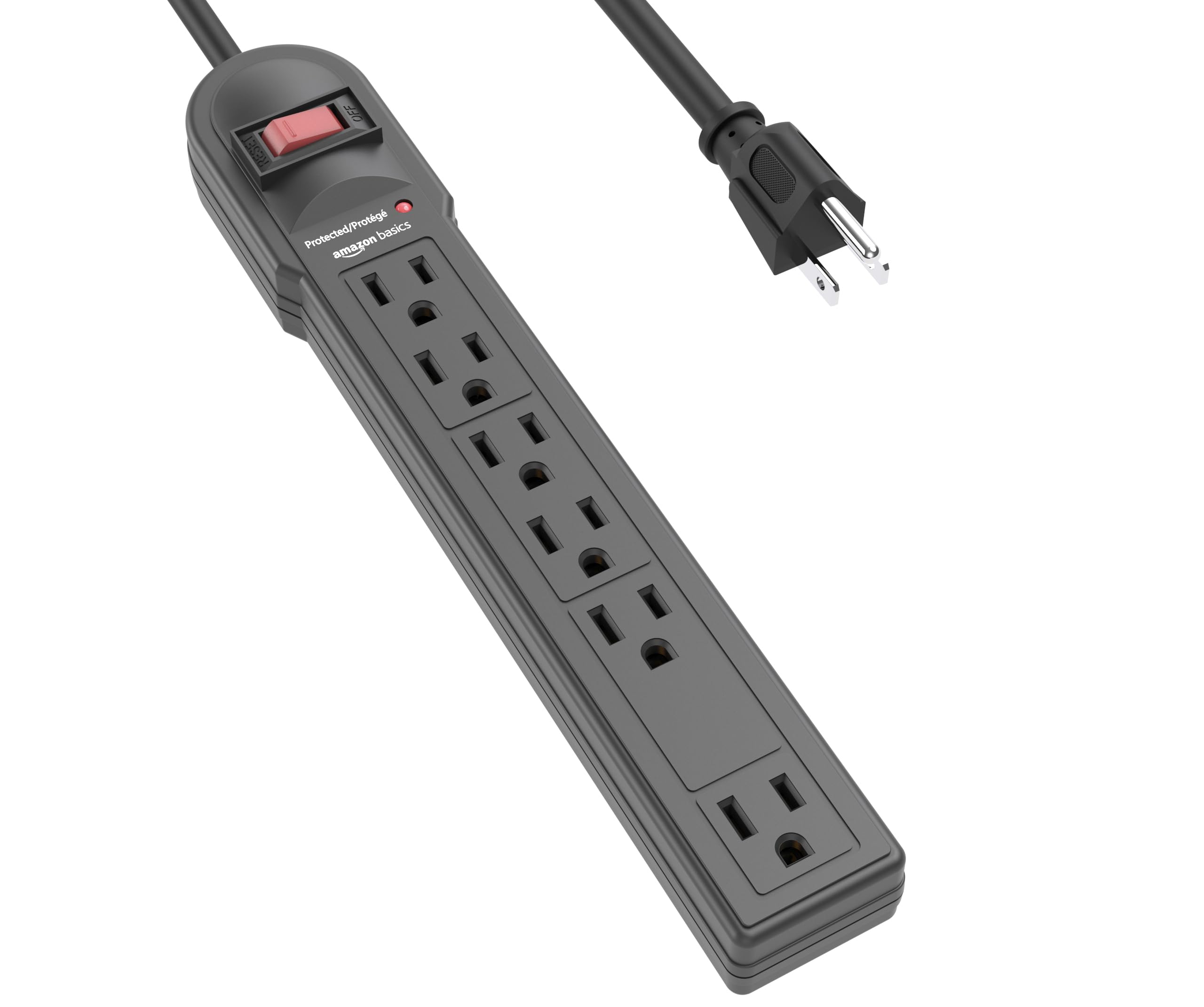 Amazon Basics 6-Outlet Surge Protector