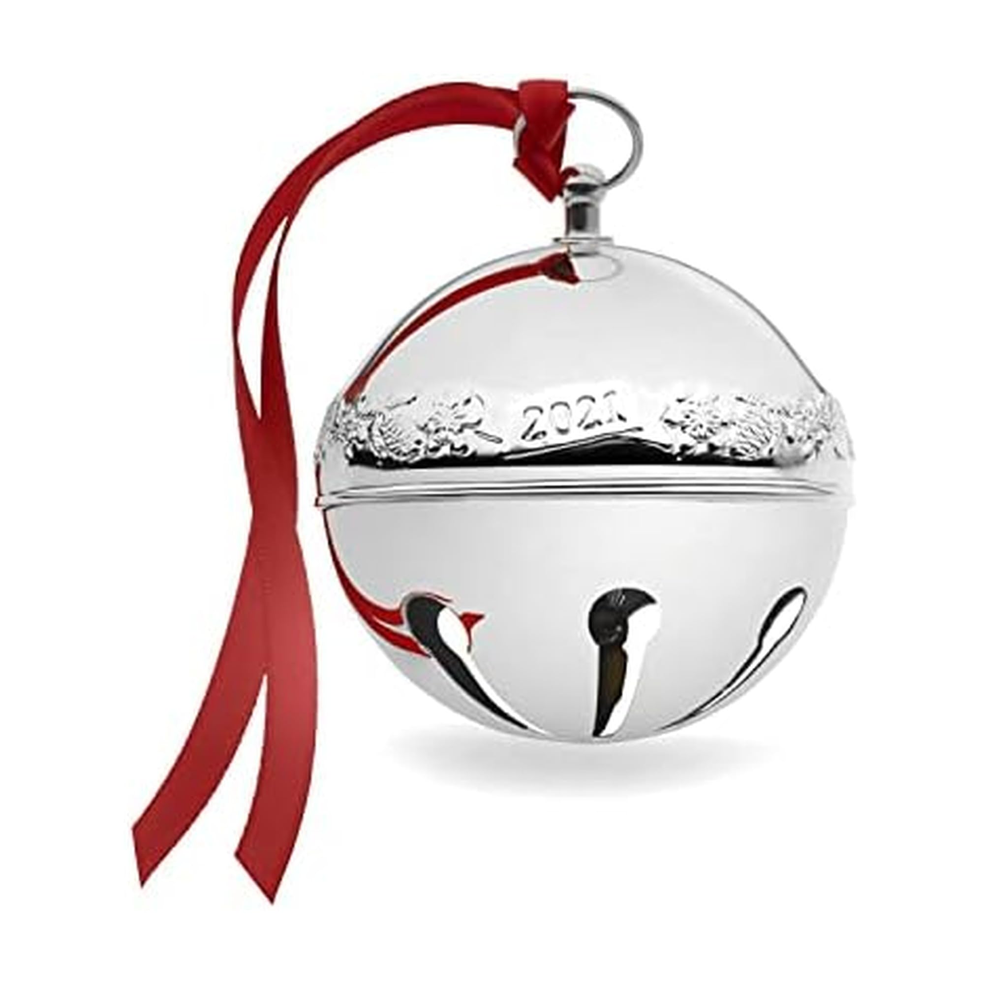 Wallace 51st Edition 2021 Silver Plated Sleigh Bell Ornament