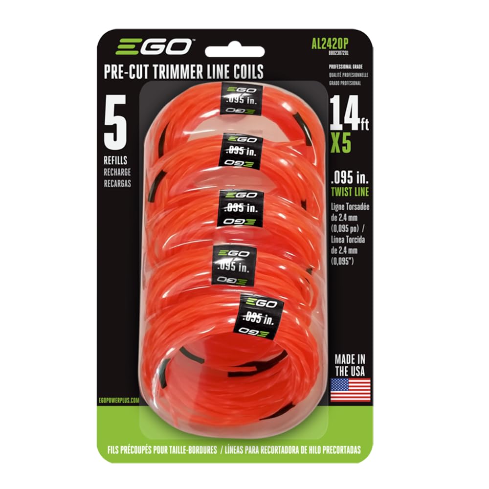 EGO Twisted Pre-Cut .095 in Line (5-Pack)