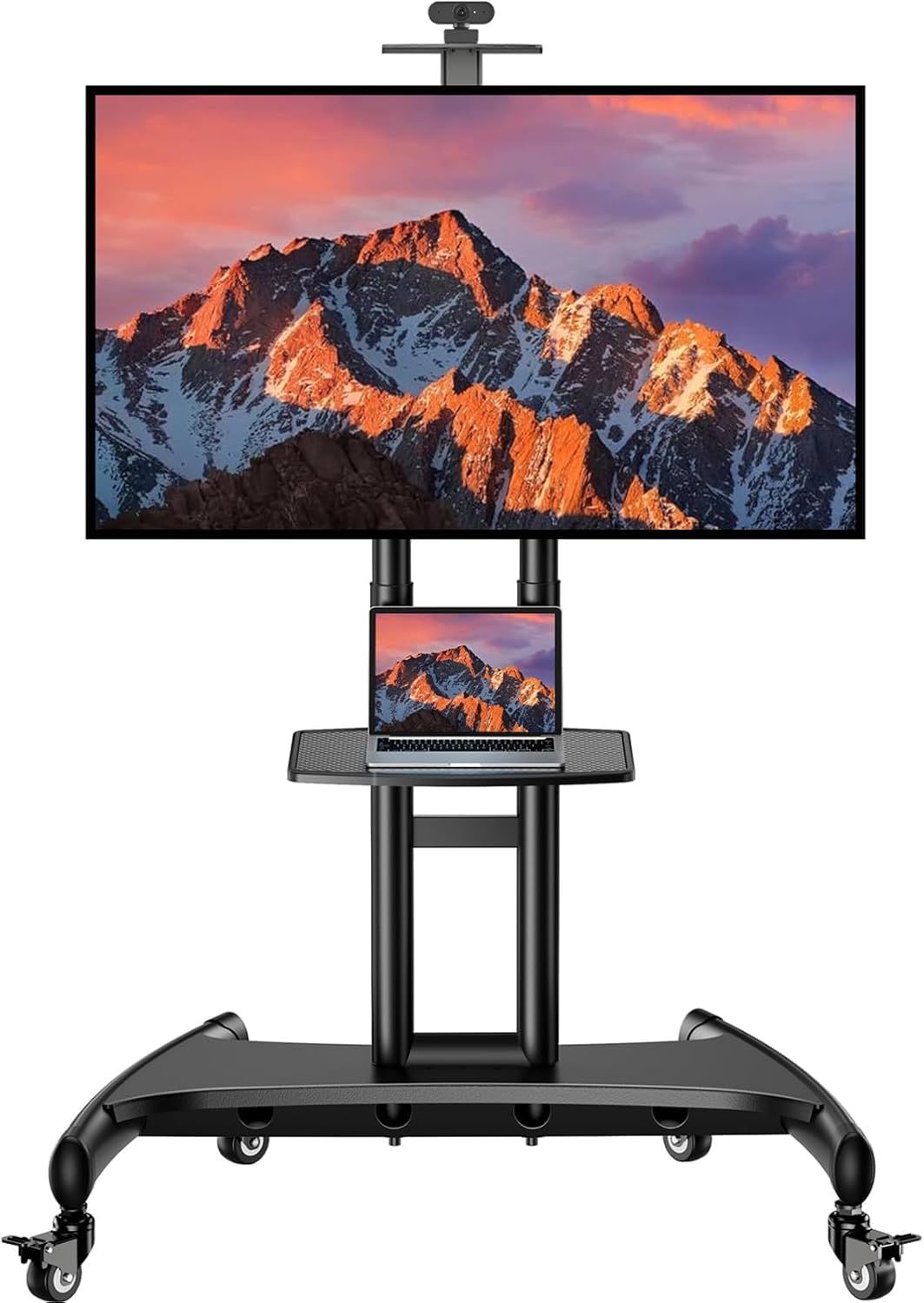 PERLESMITH Rolling TV Cart