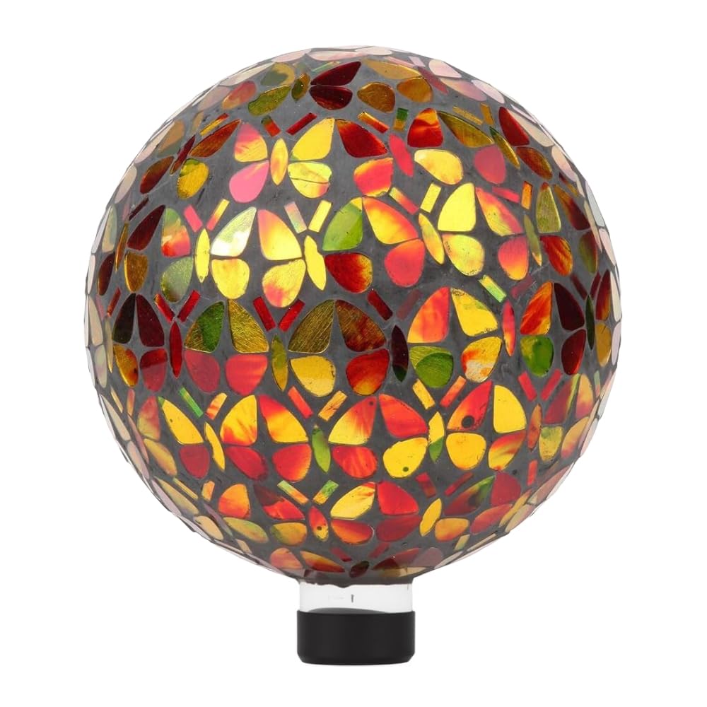 Lily's Home Mosaic Holographic Gazing Ball