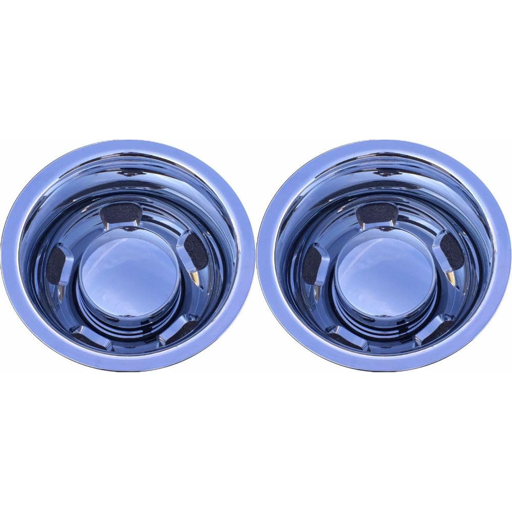 Rear Chrome Simulators & Center Caps for Ram 3500