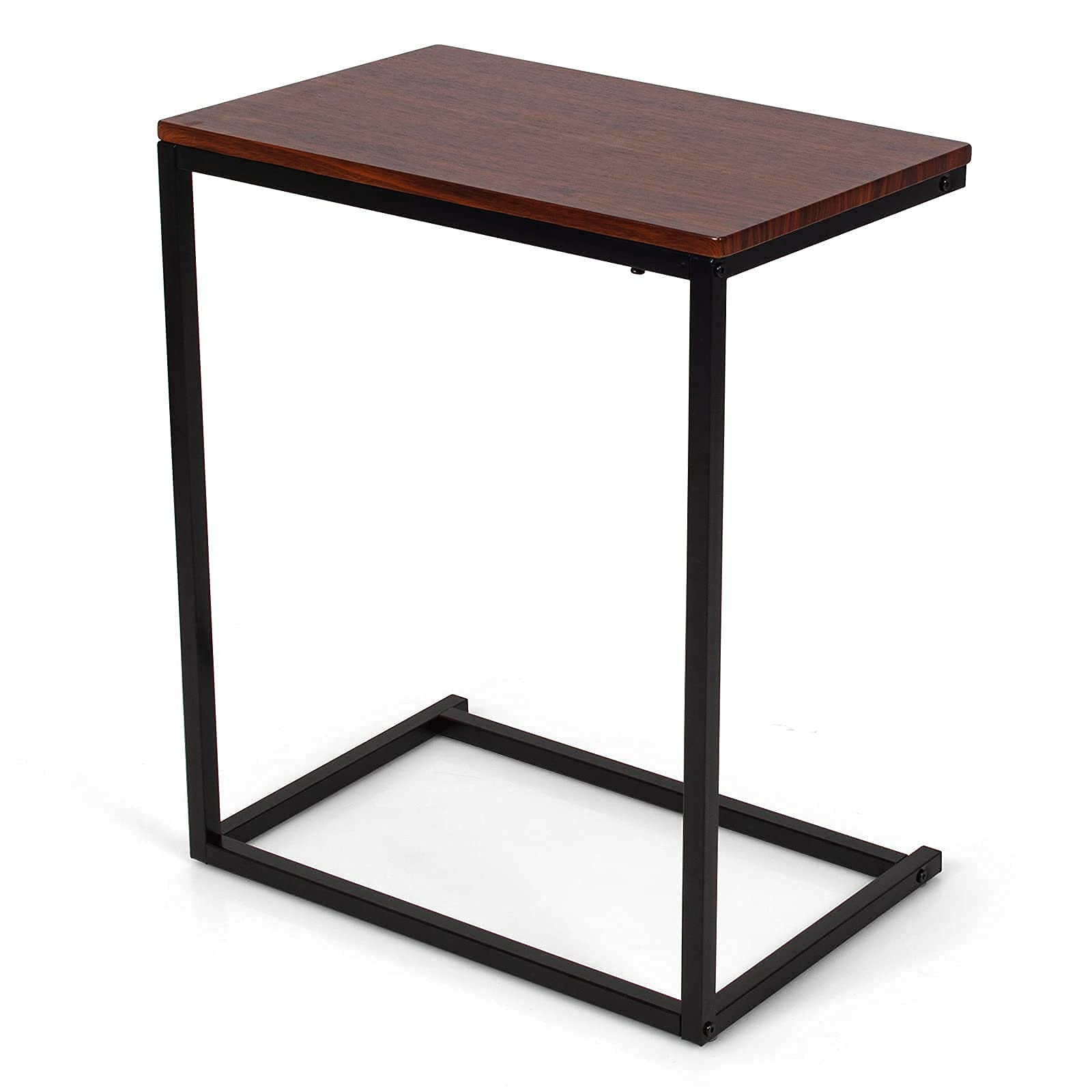 Tangkula C-Shaped End Table