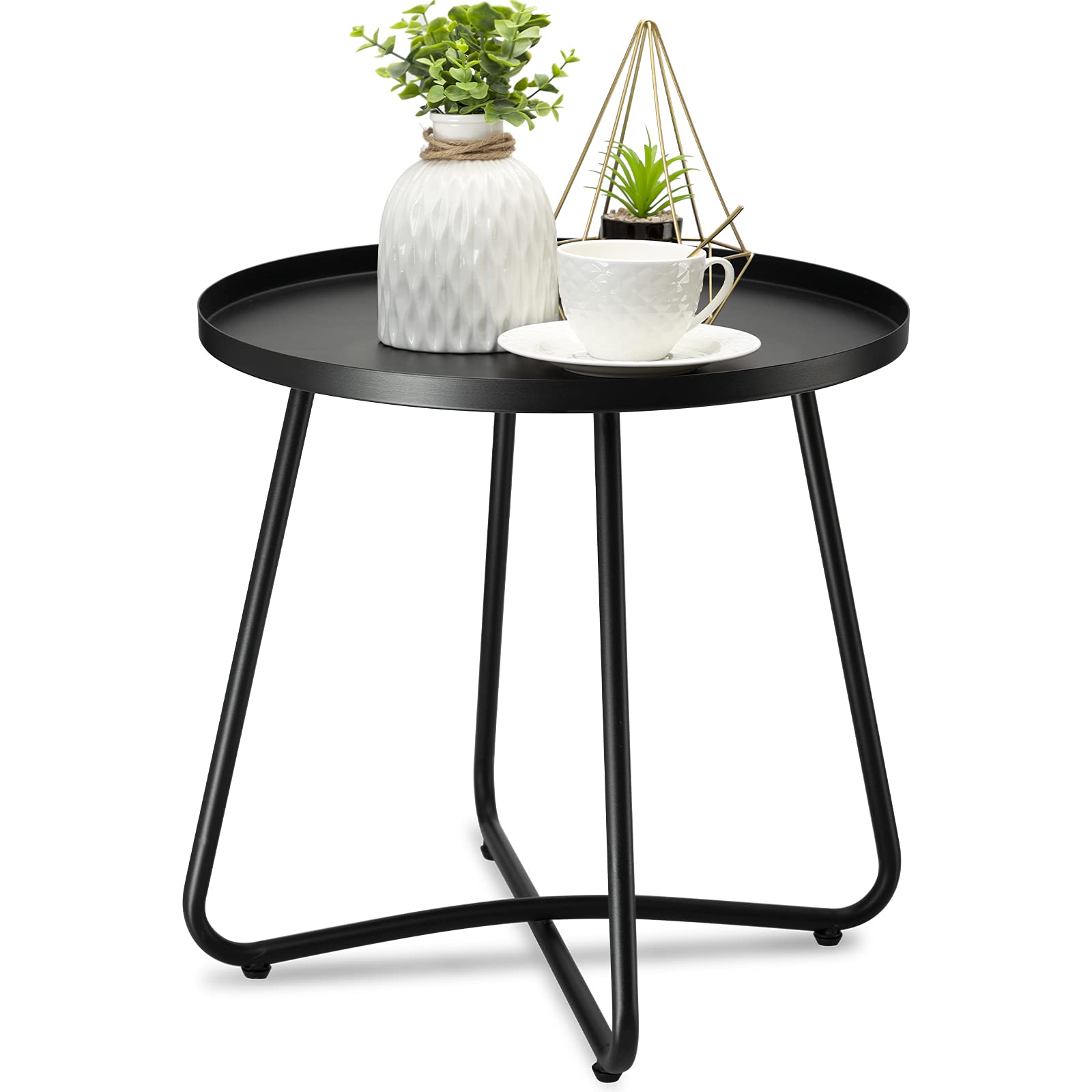 Danpinera Steel Outdoor Side Table