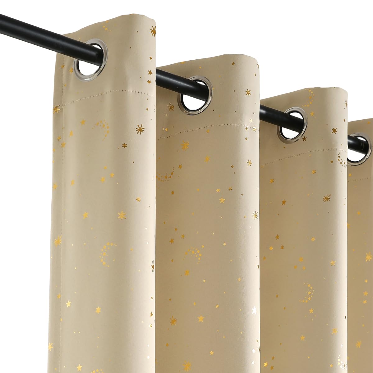 MANGATA CASA Star Print Blackout Curtains