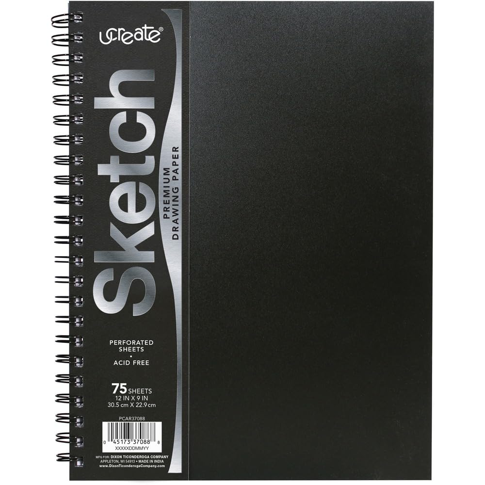 UCreate 9 x 12 Poly Cover Sketch Book