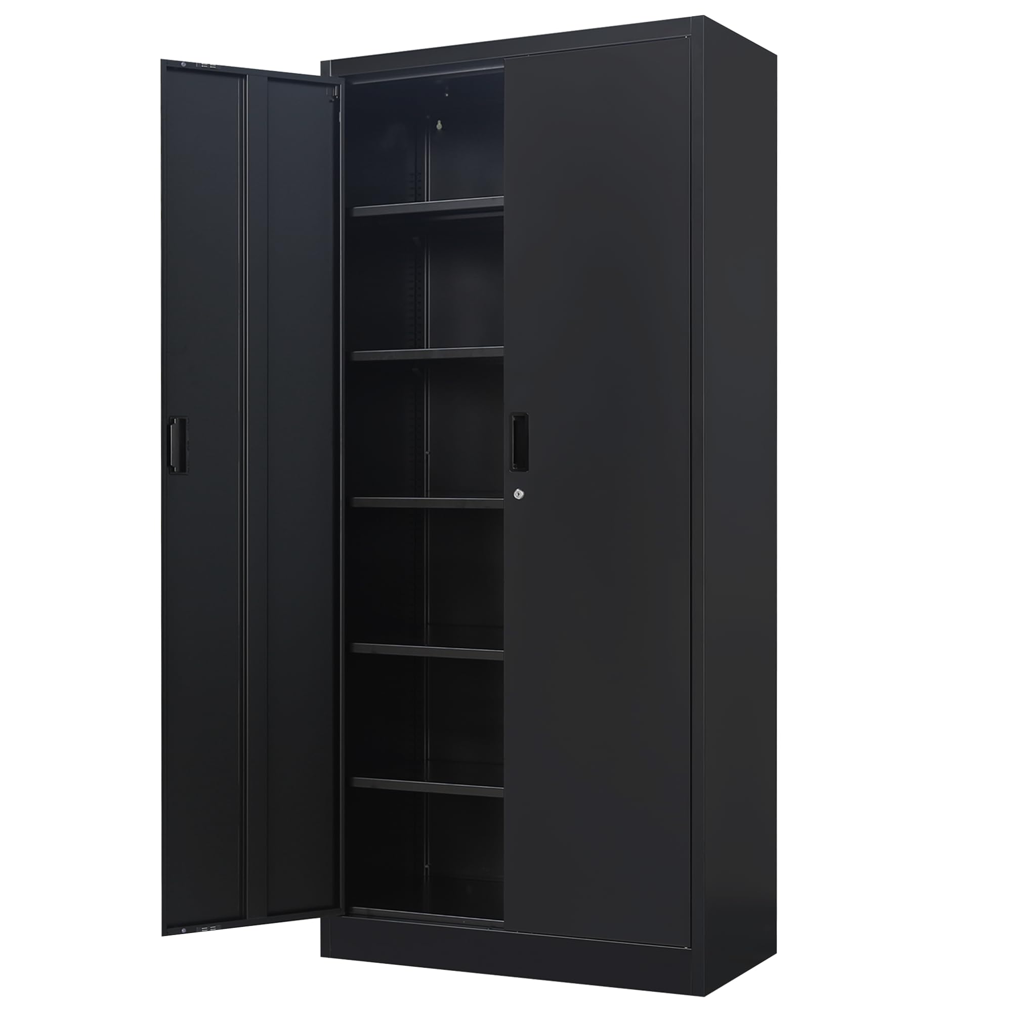 BESFUR Locking Metal Storage Cabinet 71in