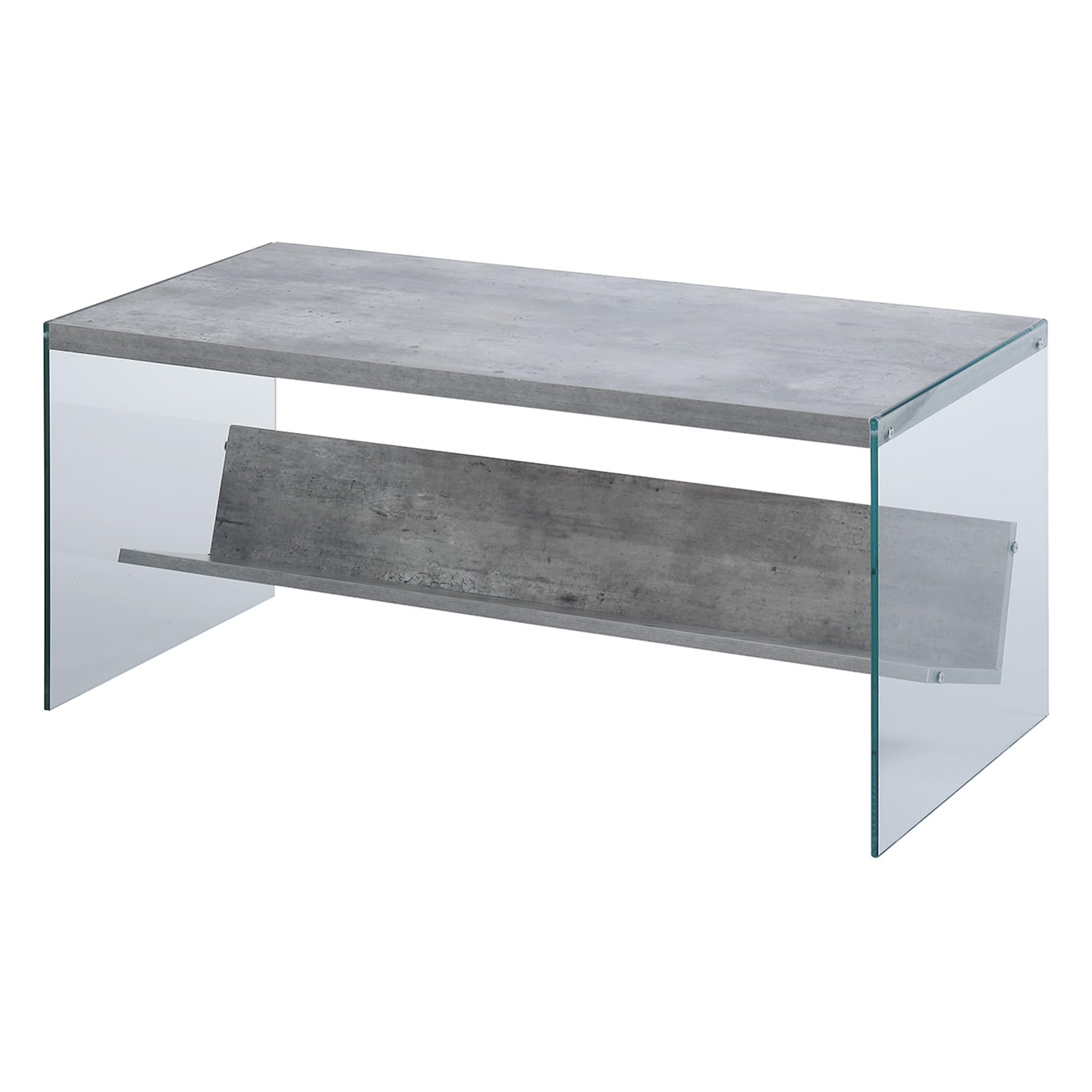 Convenience Concepts SoHo Glass Coffee Table