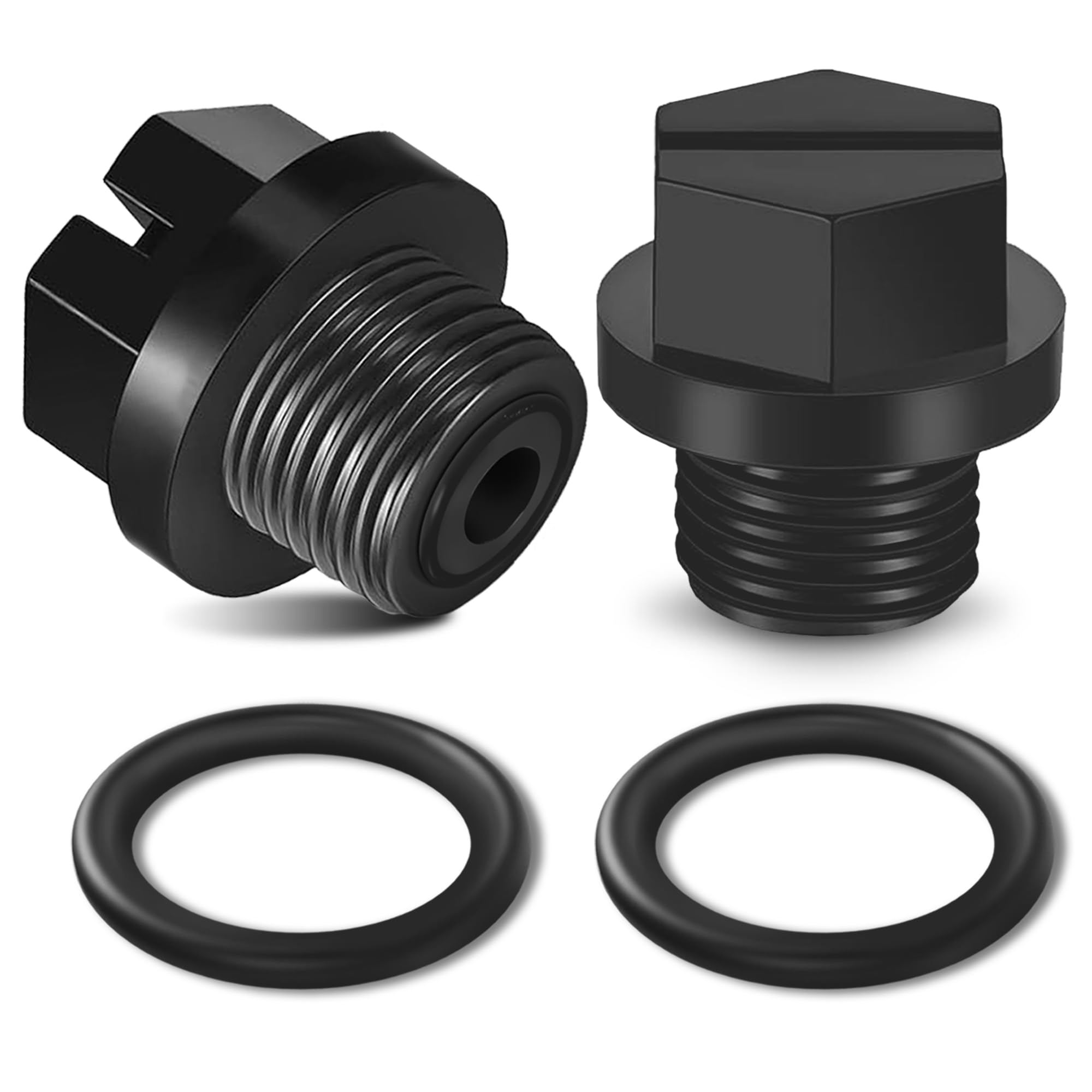 TonGass Hayward SPX1700FG Drain Plugs (2-Pack) with O‑Rings