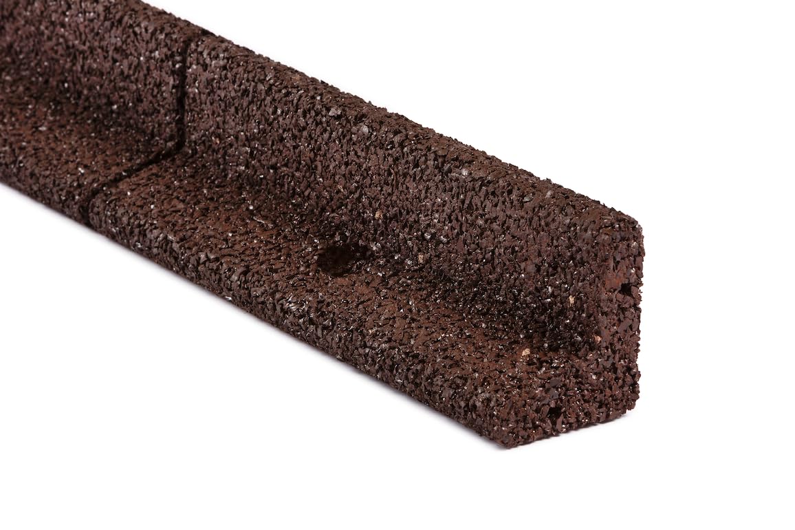 EcoBorder No-Dig Rubber L-Edge 3.125" x 24'