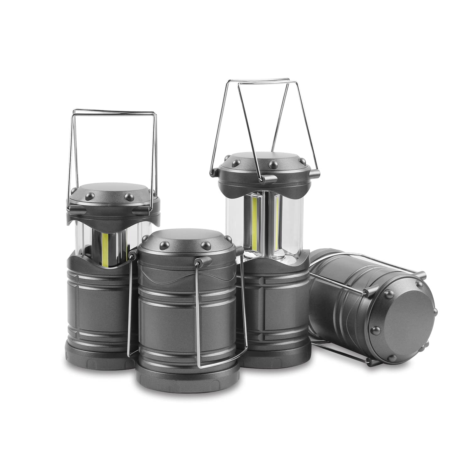 Lichamp Collapsible LED Camping Lantern (4-Pack)