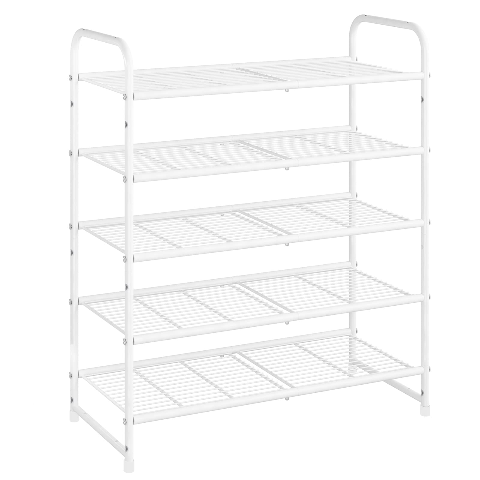 Simple Trending 5-Tier Stackable Shoe Rack