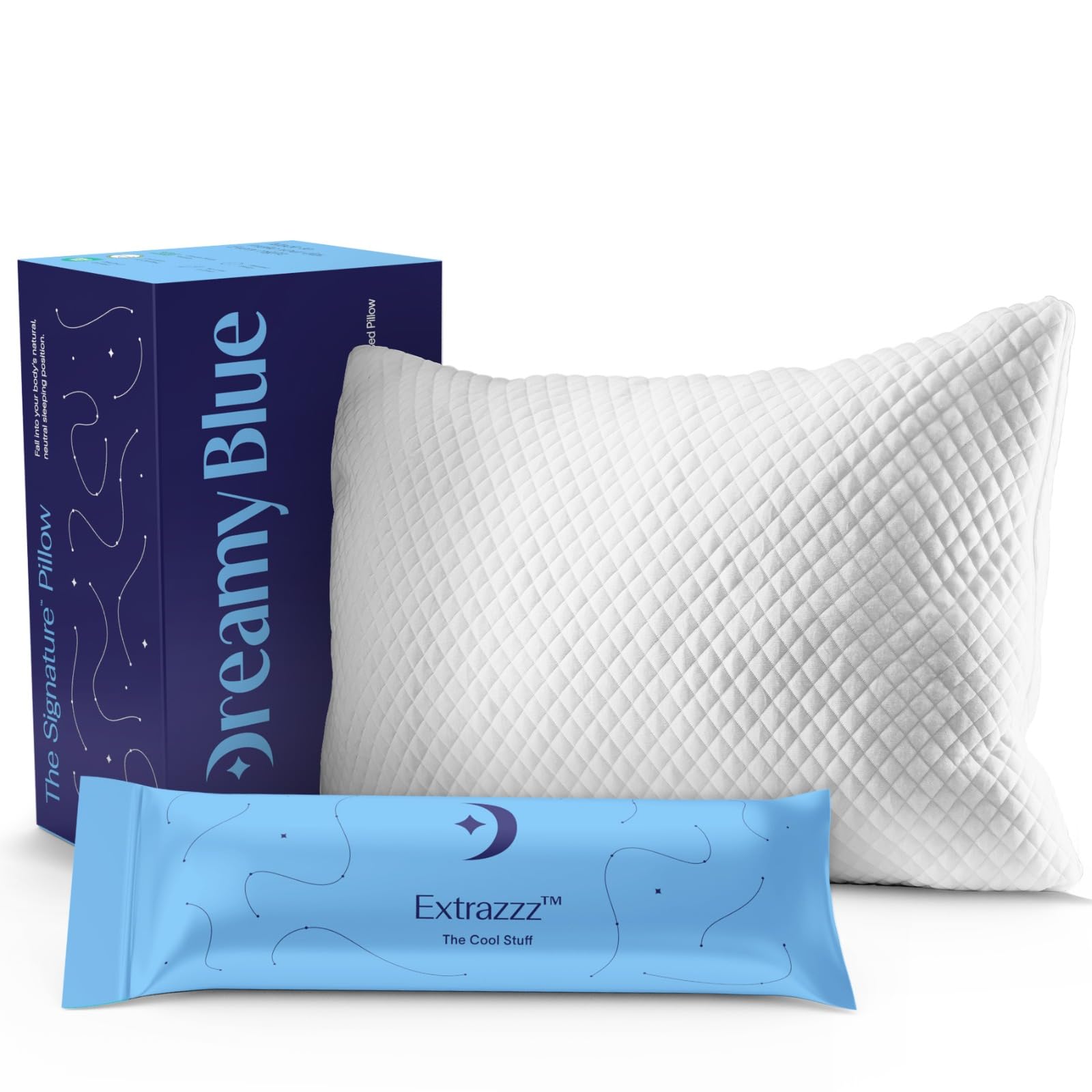 DreamyBlue Signature Adjustable Pillow