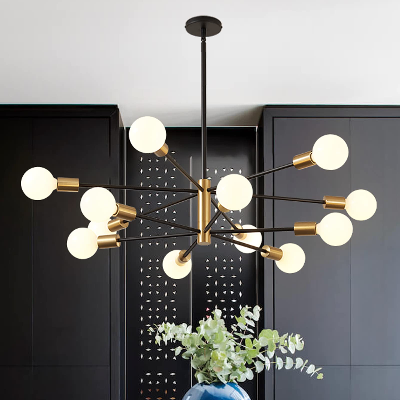 12-Light Sputnik Chandelier