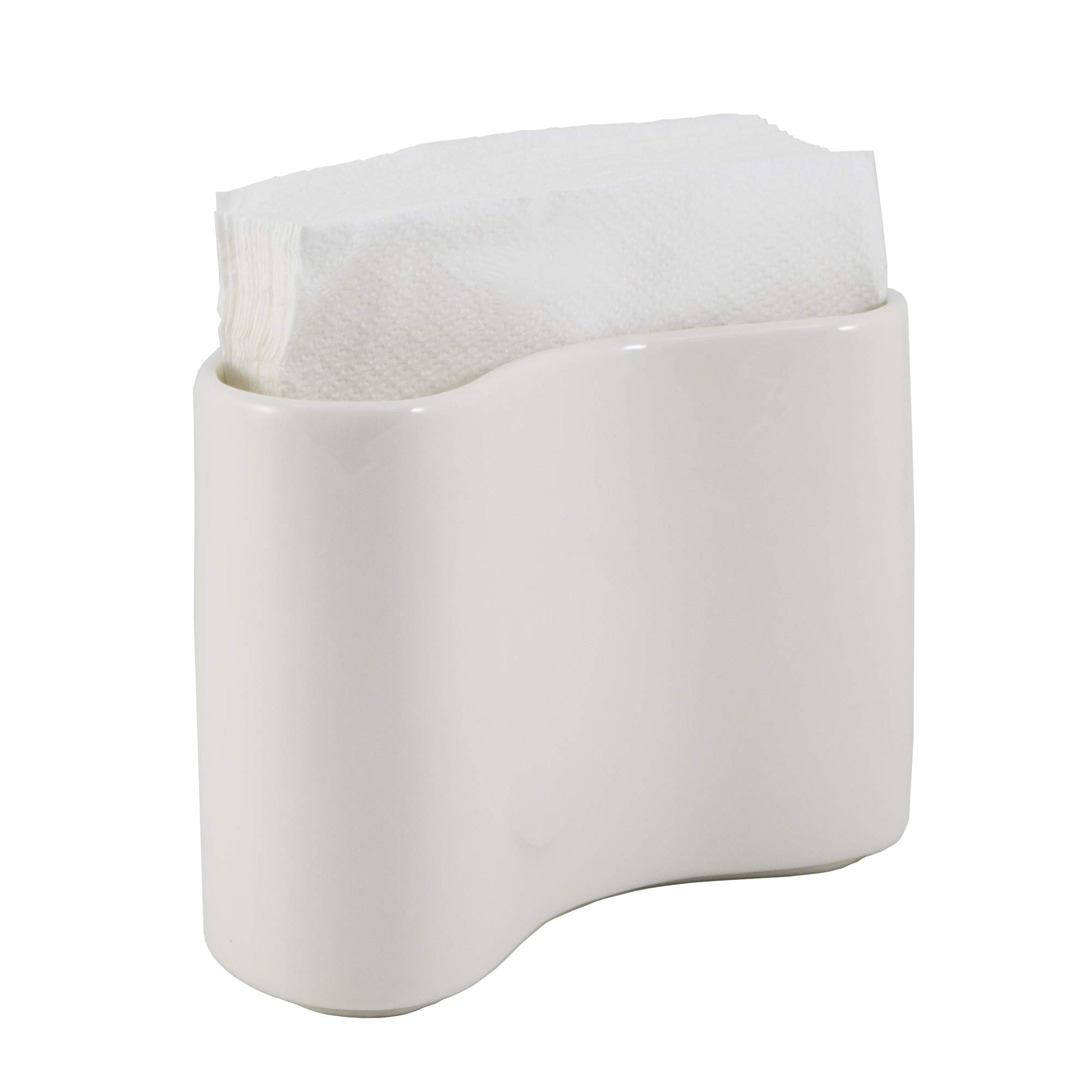 Scarlettwares Bone-White Napkin Holder