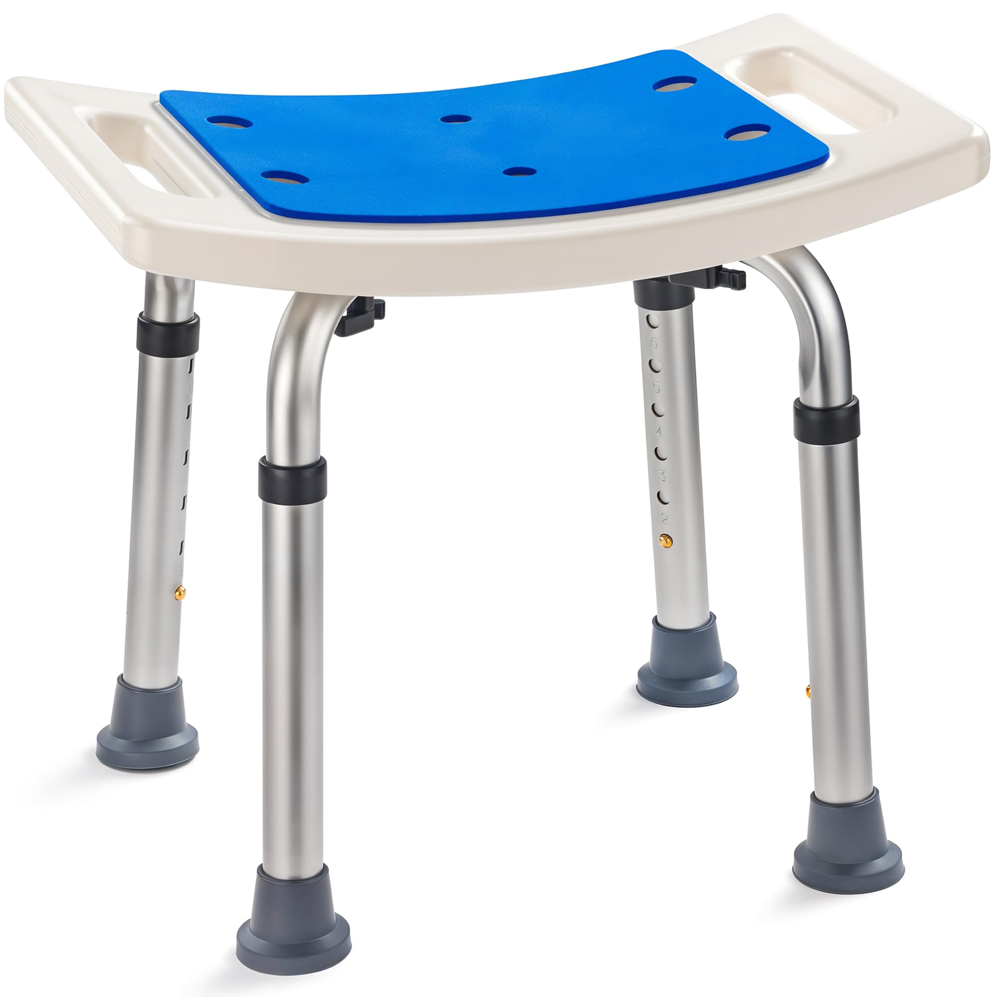 Dr.Kays Compact Shower Chair with Padded Seat