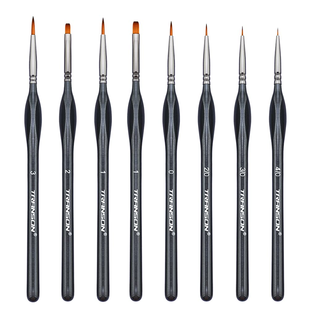 Transon Fine Detail Brush Set (8 pcs)