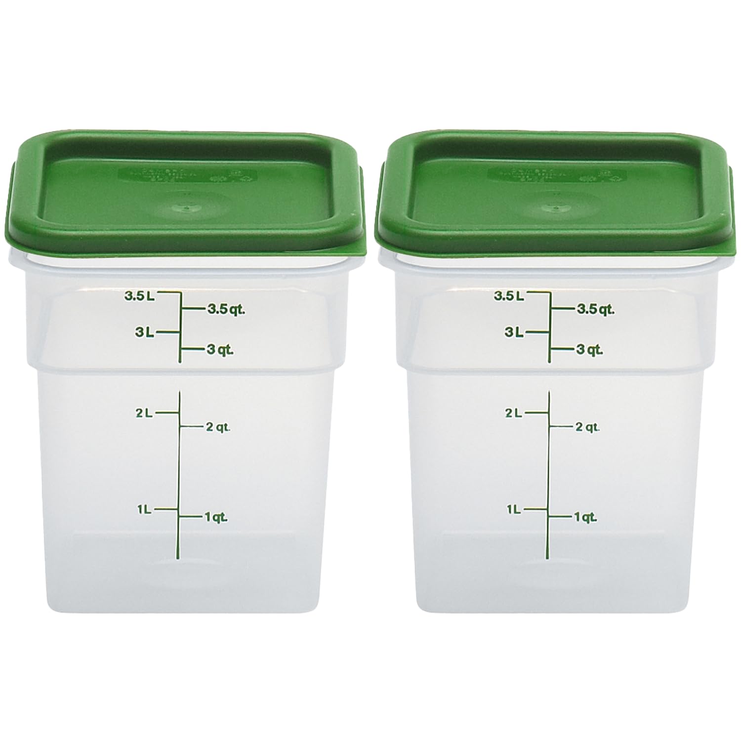 Cambro Classic 4-Quart Square Container with Lid