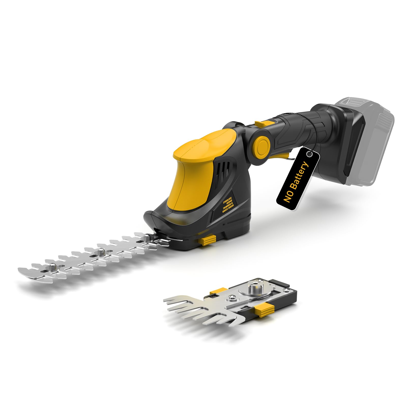 DeWalt‑Compatible 2‑in‑1 Hedge Trimmer (Tool Only)