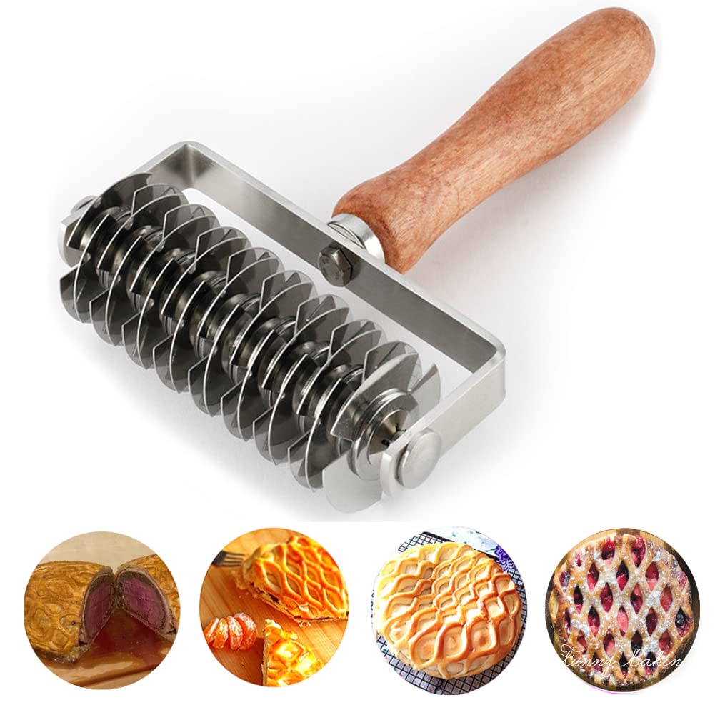 Stainless Steel Pastry Lattice Roller