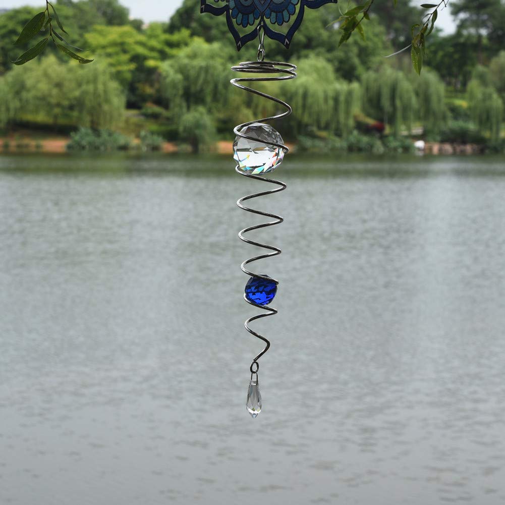 UOUDIO K9 Crystal Gazing Ball Spiral Spinner