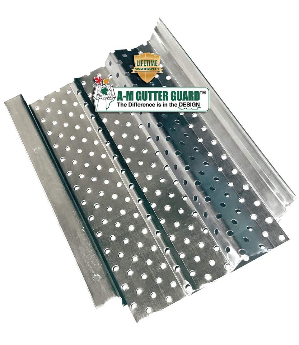 A-M Heavy-Duty Aluminum Gutter Guard (sample)