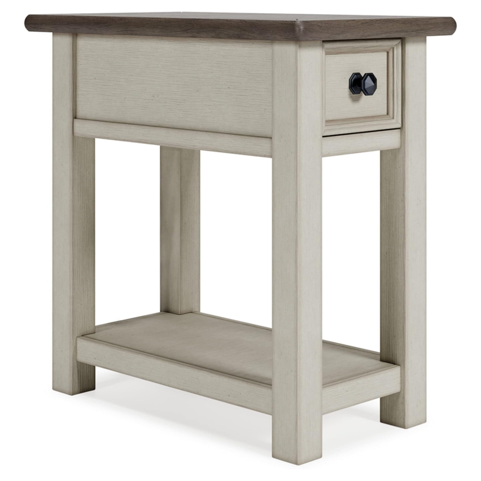 Ashley Bolanburg Chairside Table with Charging