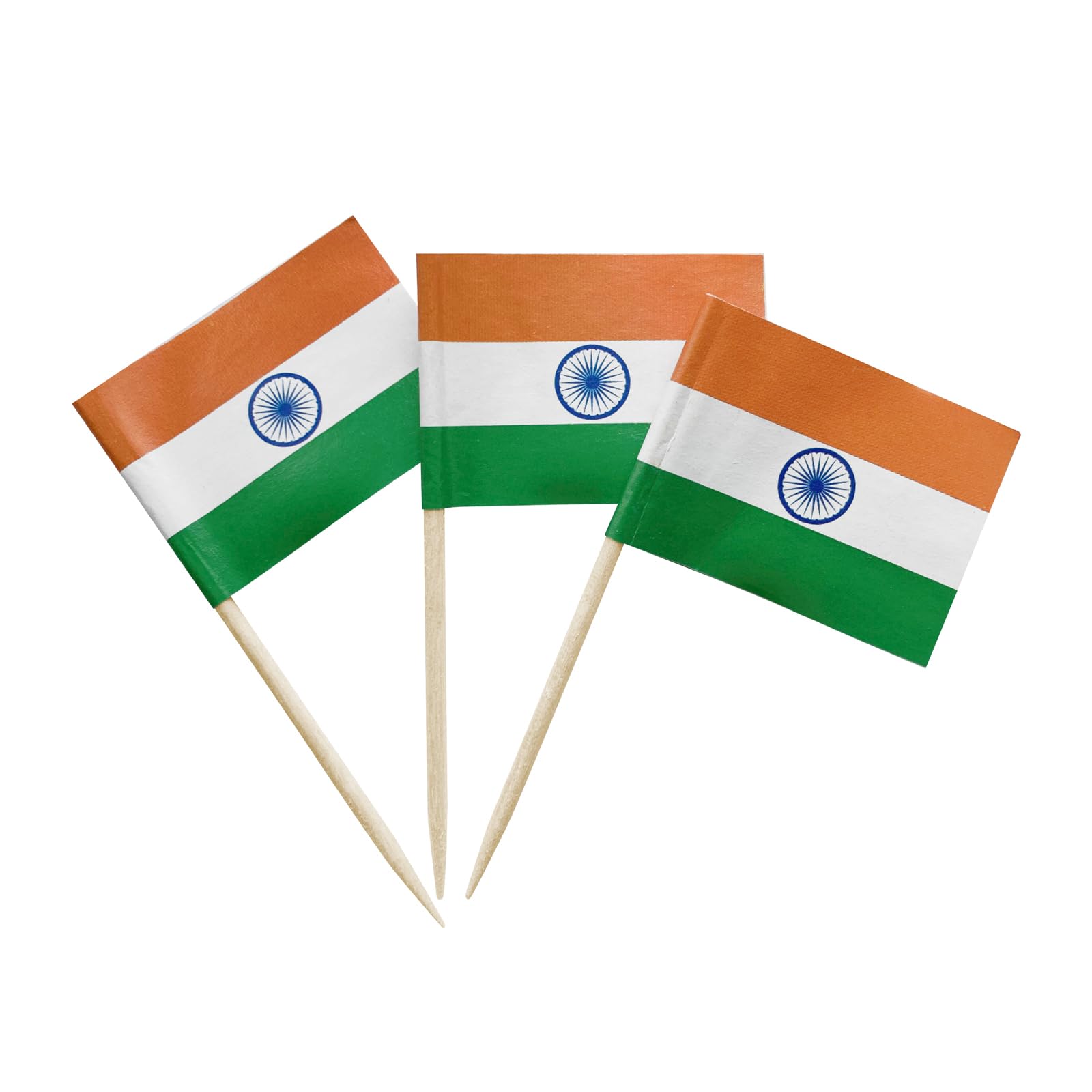 India Flag Toothpick Flags