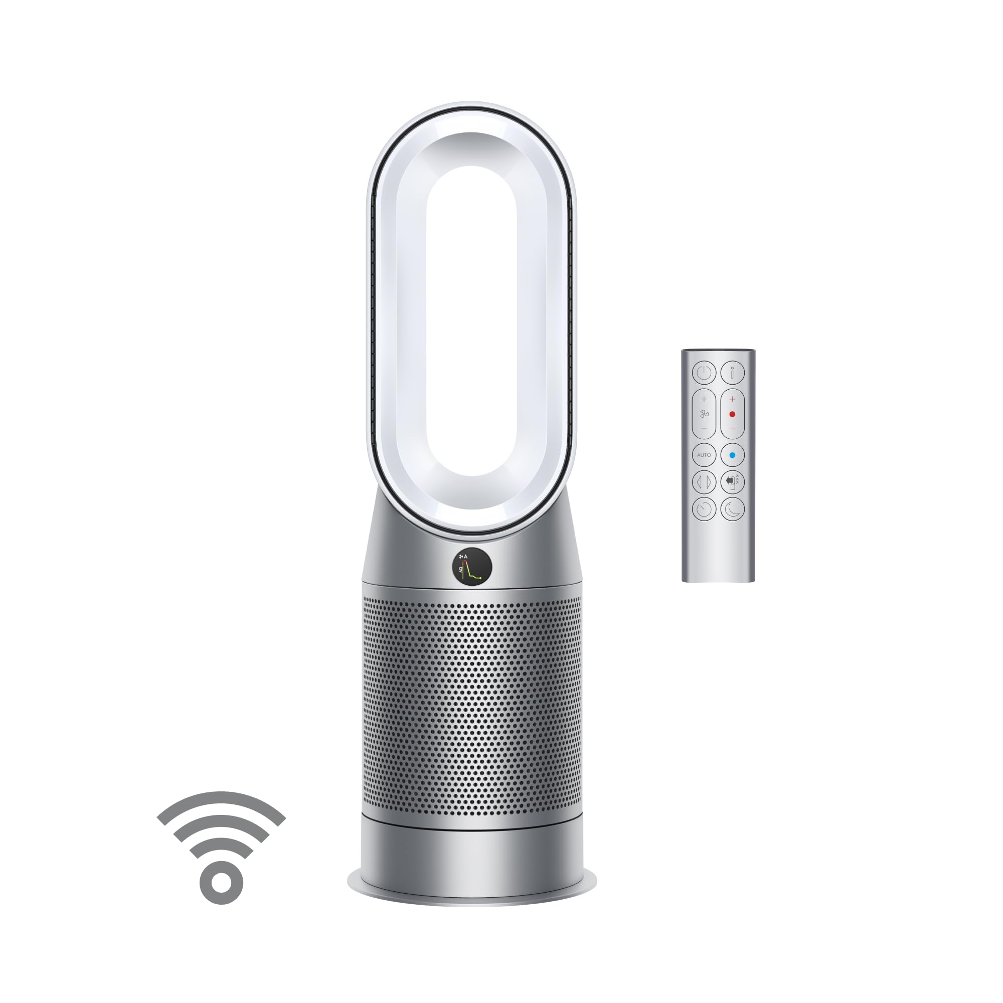 Dyson Purifier Hot+Cool HP07 Air Purifier, Heater, and Fan - White/Silver, Large