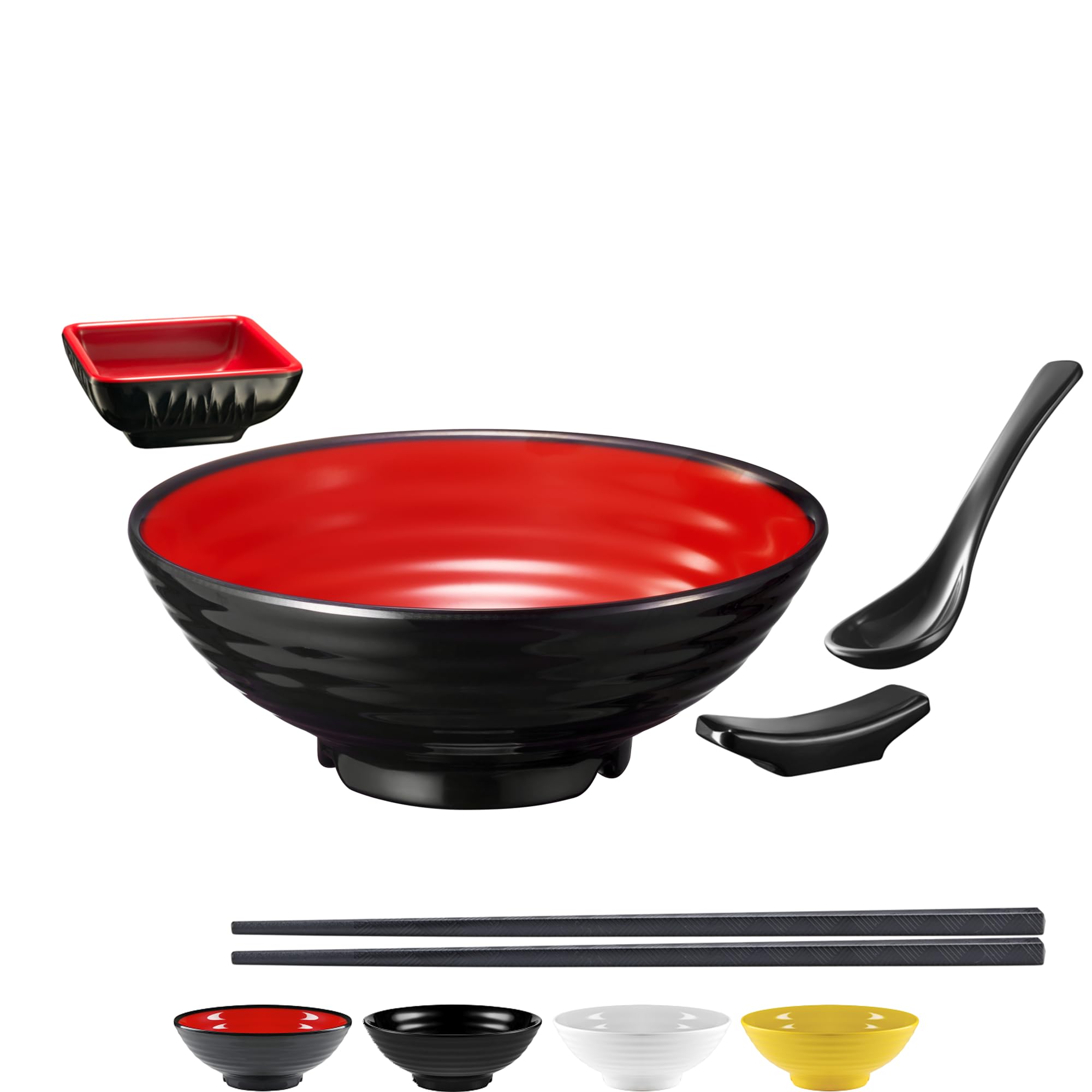 Melamine Ramen Bowl Set (Single Bowl Kit)