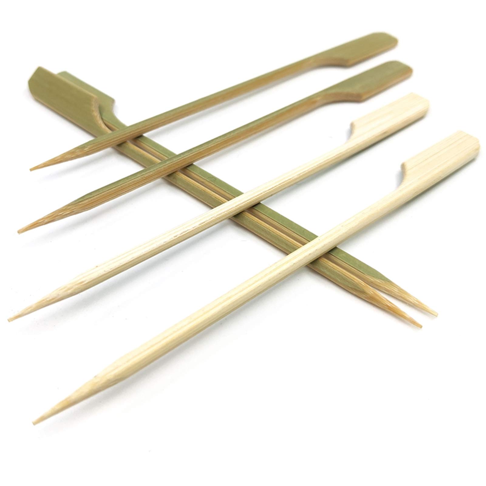 HOPELF Bamboo Paddle Picks 7"