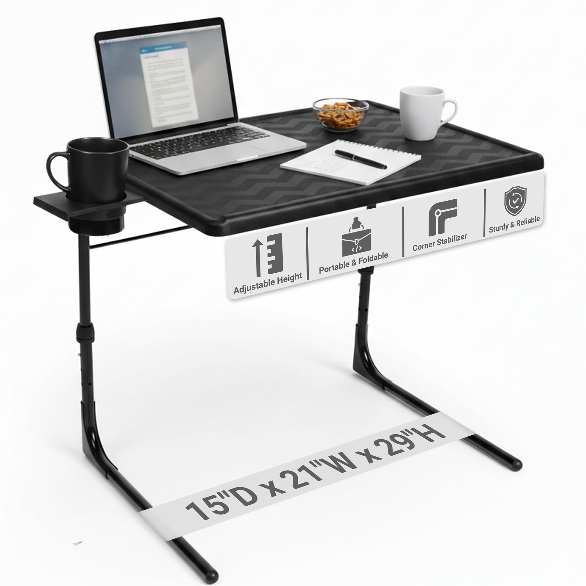 Table-Mate Adjustable TV Tray Table