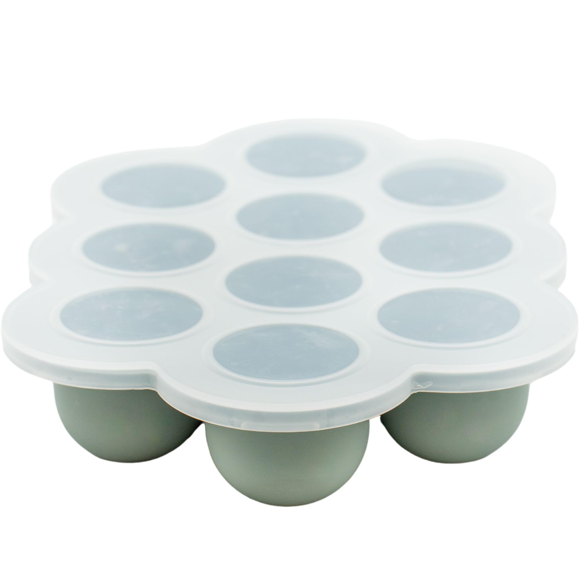 WeeSprout Silicone Freezer Tray with Lid
