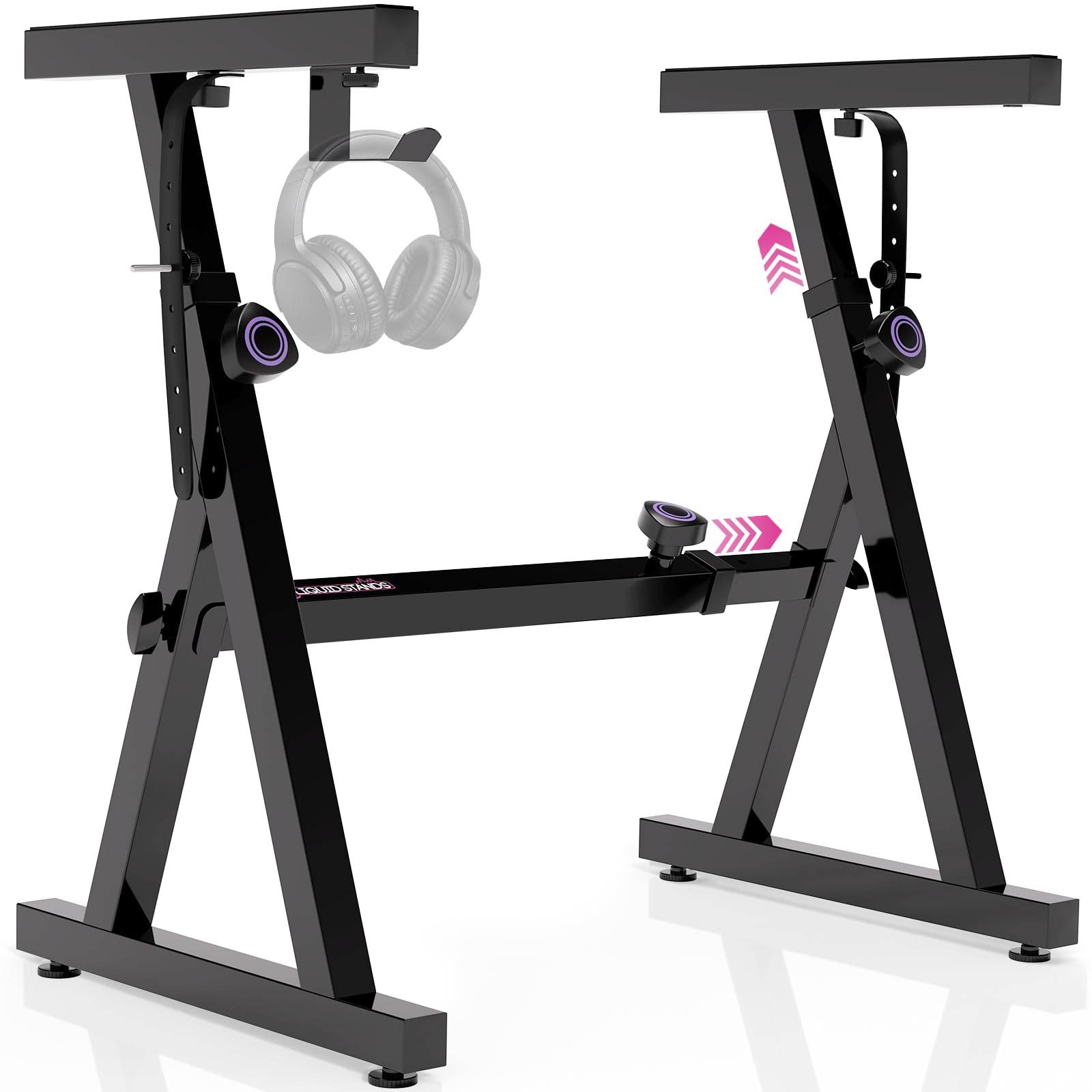 Liquid Stands Z-Style Adjustable Keyboard Stand — Heavy-Duty Support