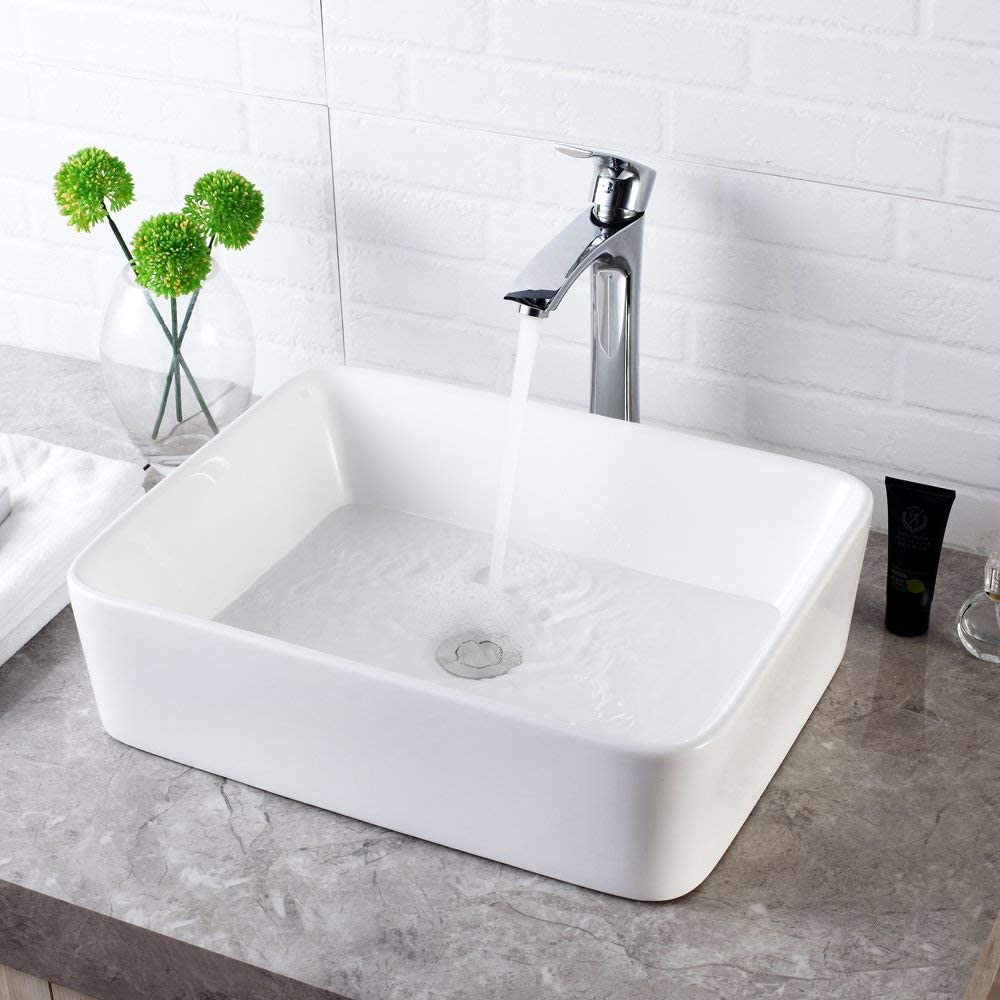 Lordear Rectangle Vessel Sink 19x15
