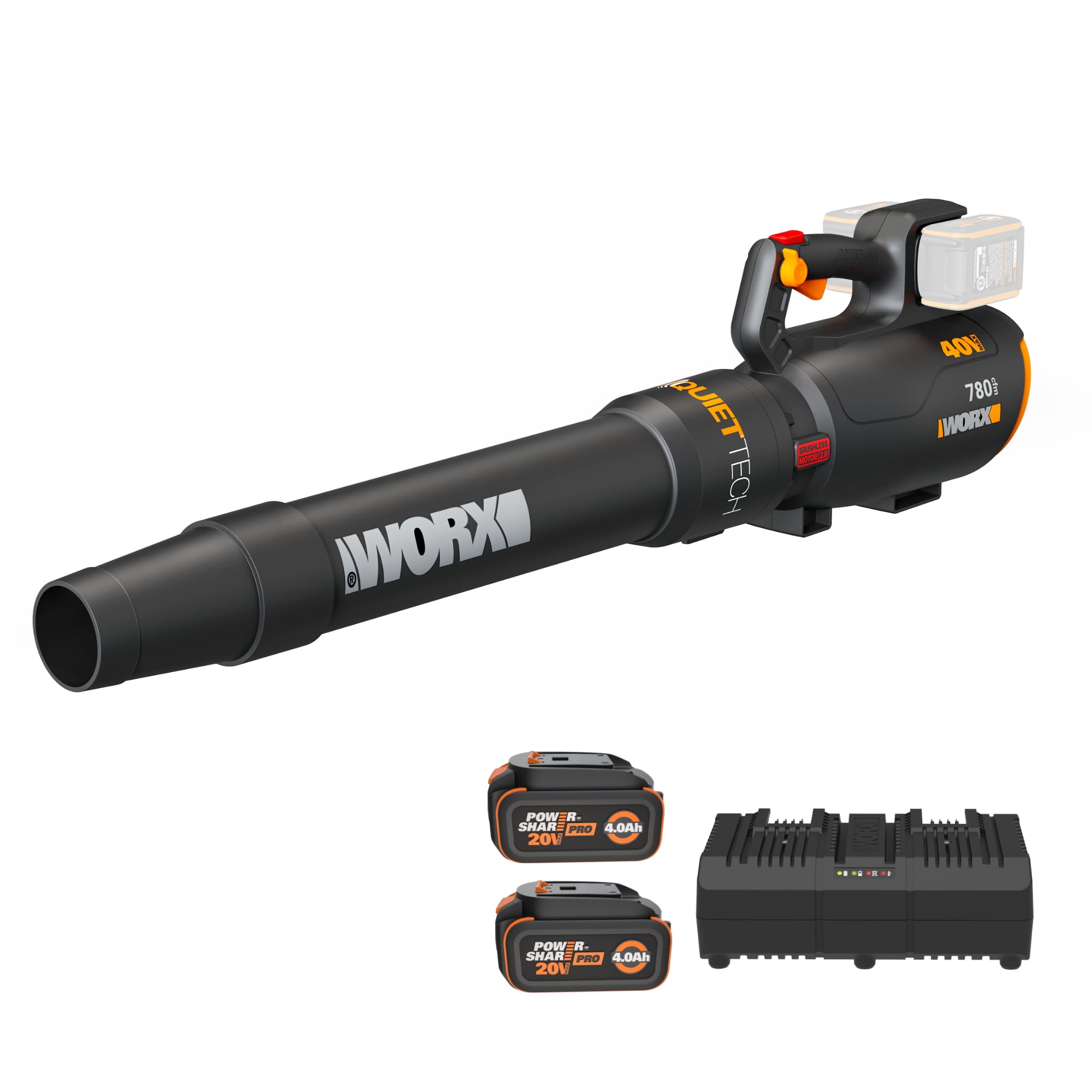 WORX WG582 40V Cordless Blower