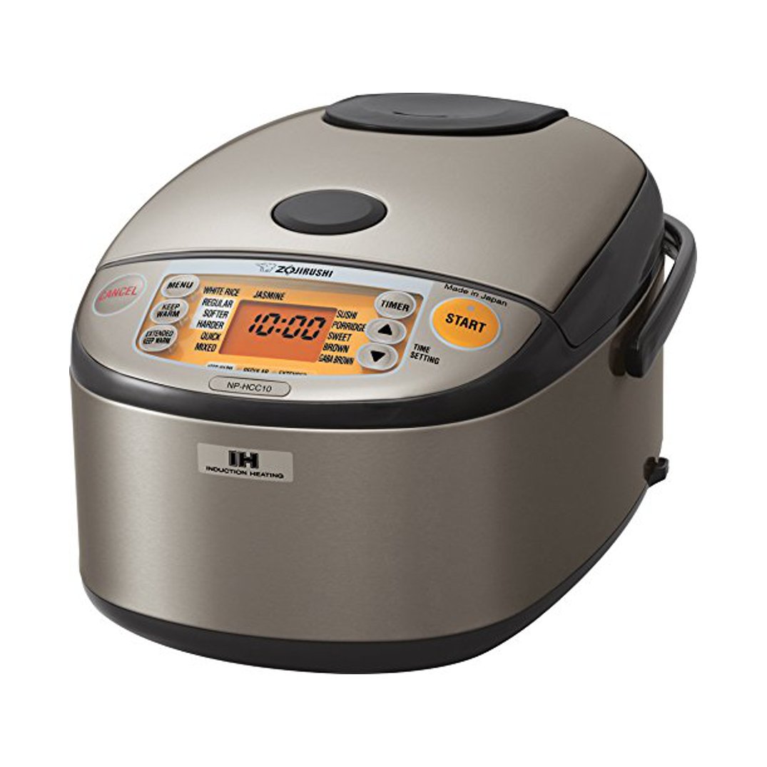 Zojirushi NP-HCC10XH — Induction Heating Rice Cooker and Warmer (5.5-Cup)