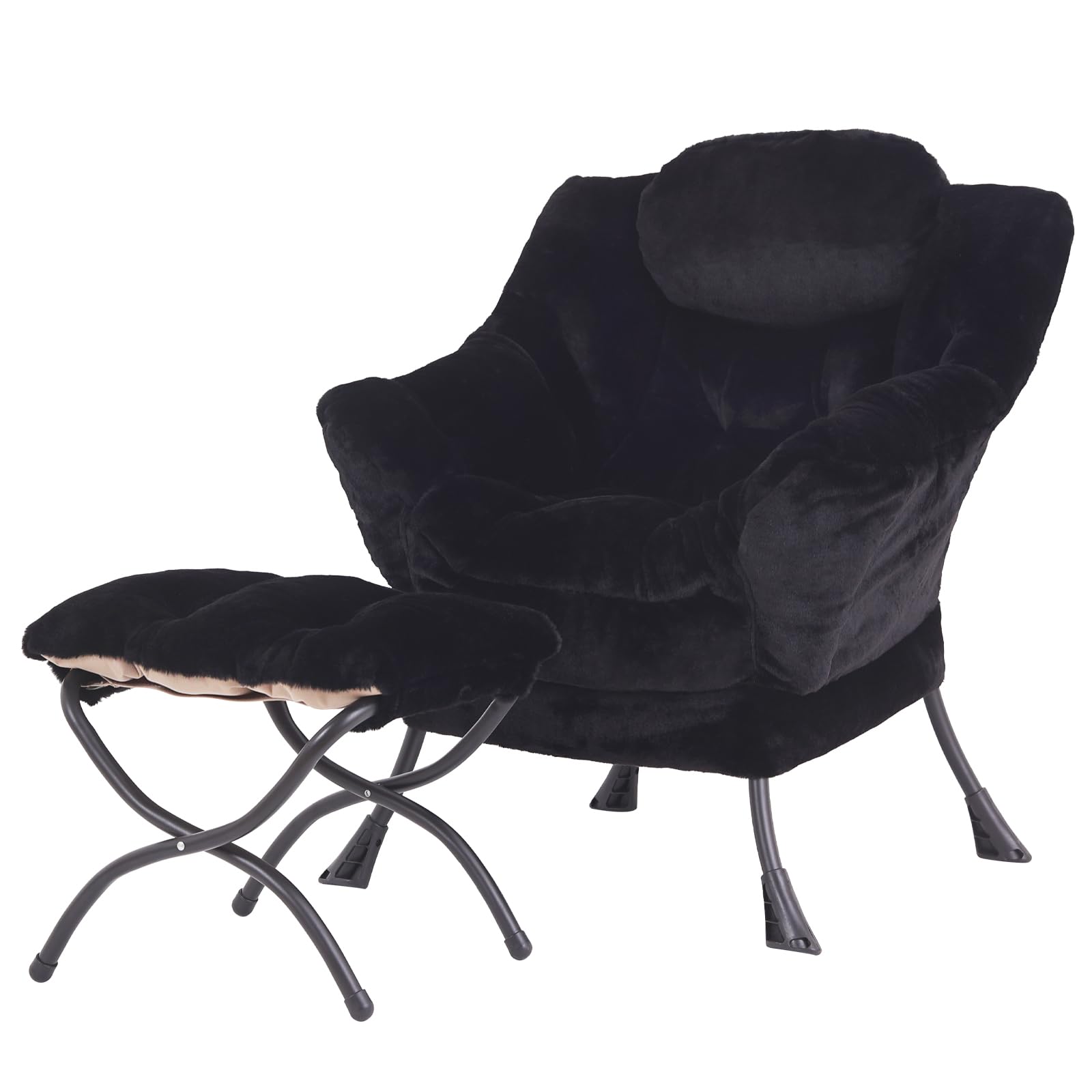 SESHINELL Lazy Chair with Ottoman