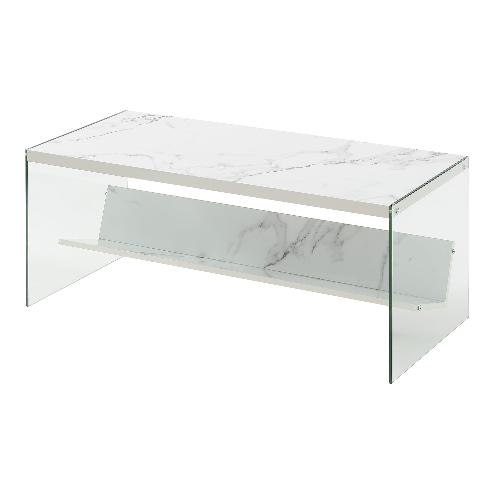 Convenience Concepts SoHo Glass Coffee Table