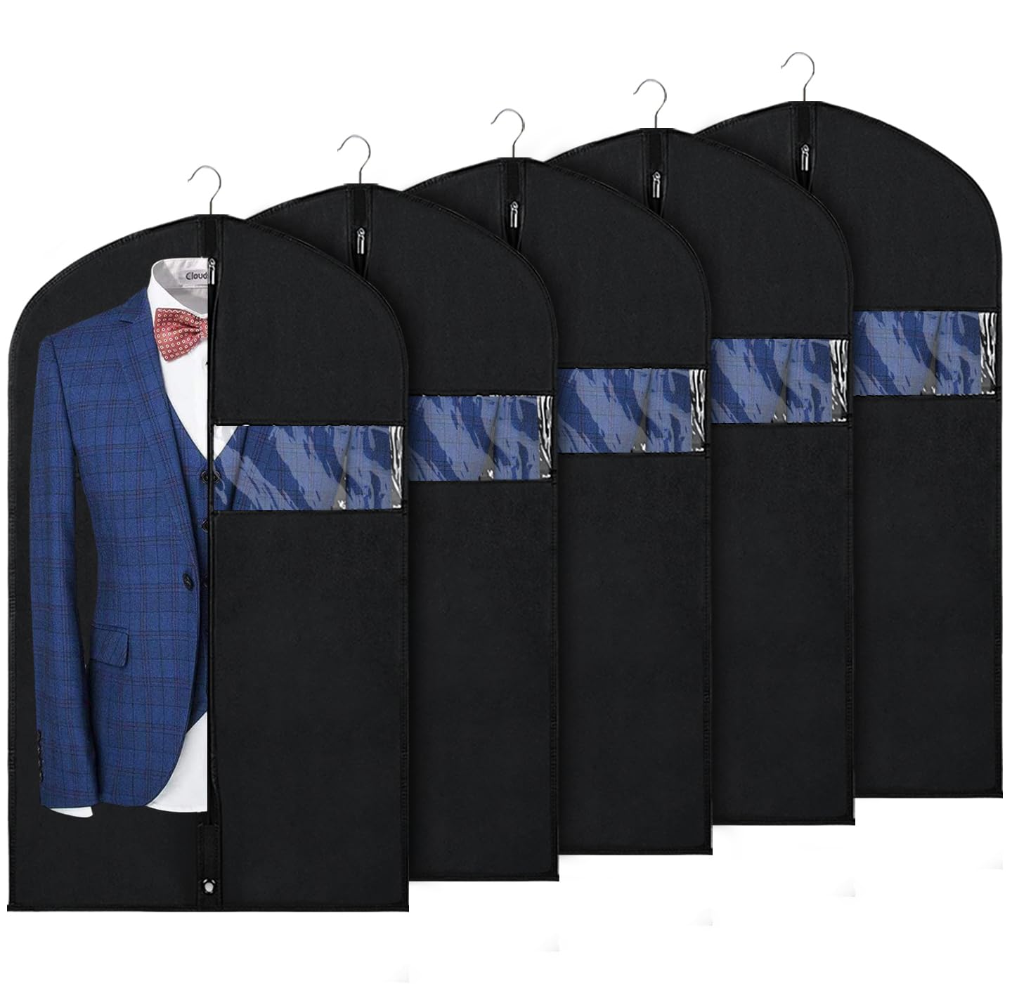 Syeeiex 40" Garment Bags (Set of 5)
