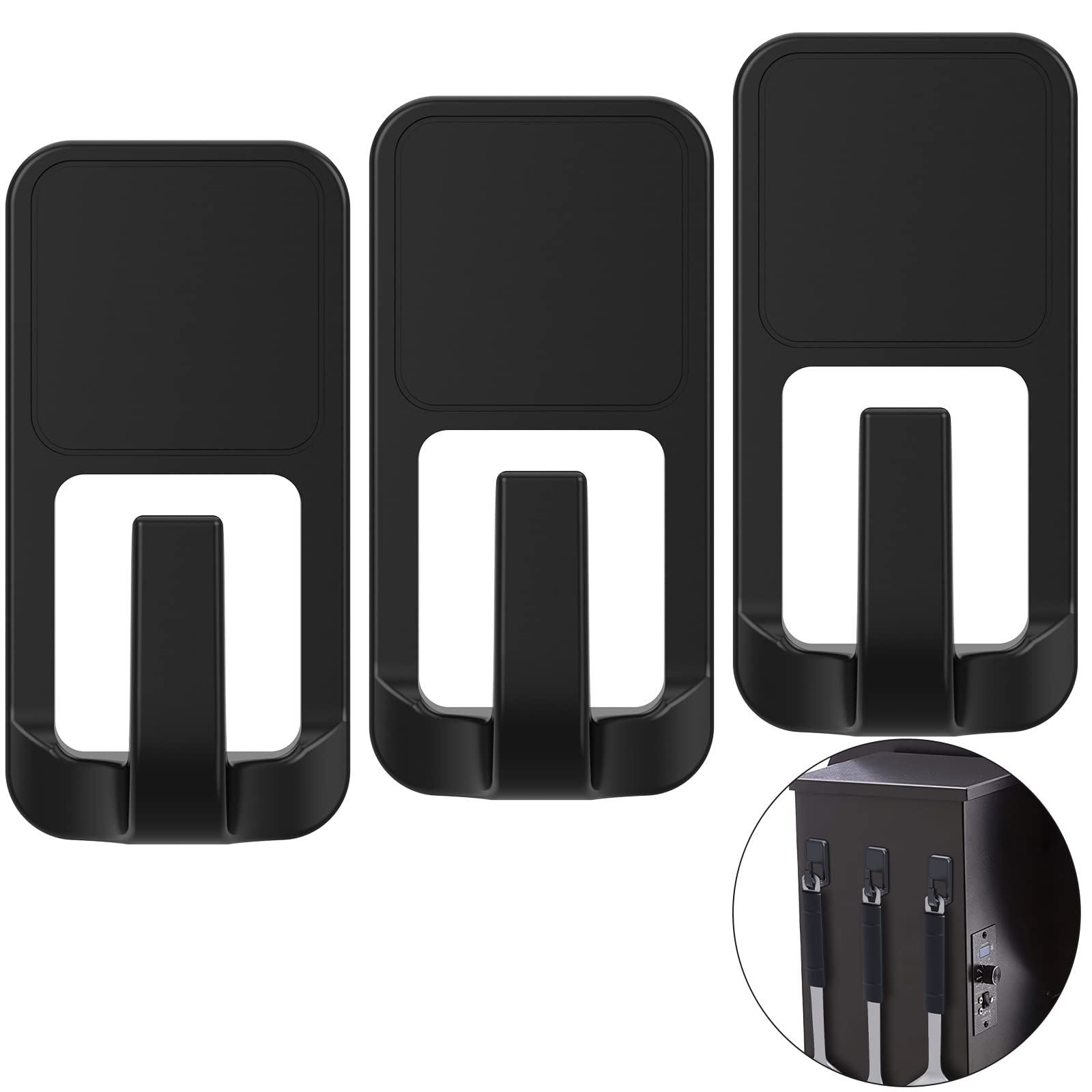 Magnetic Grill Hooks (3‑Pack)