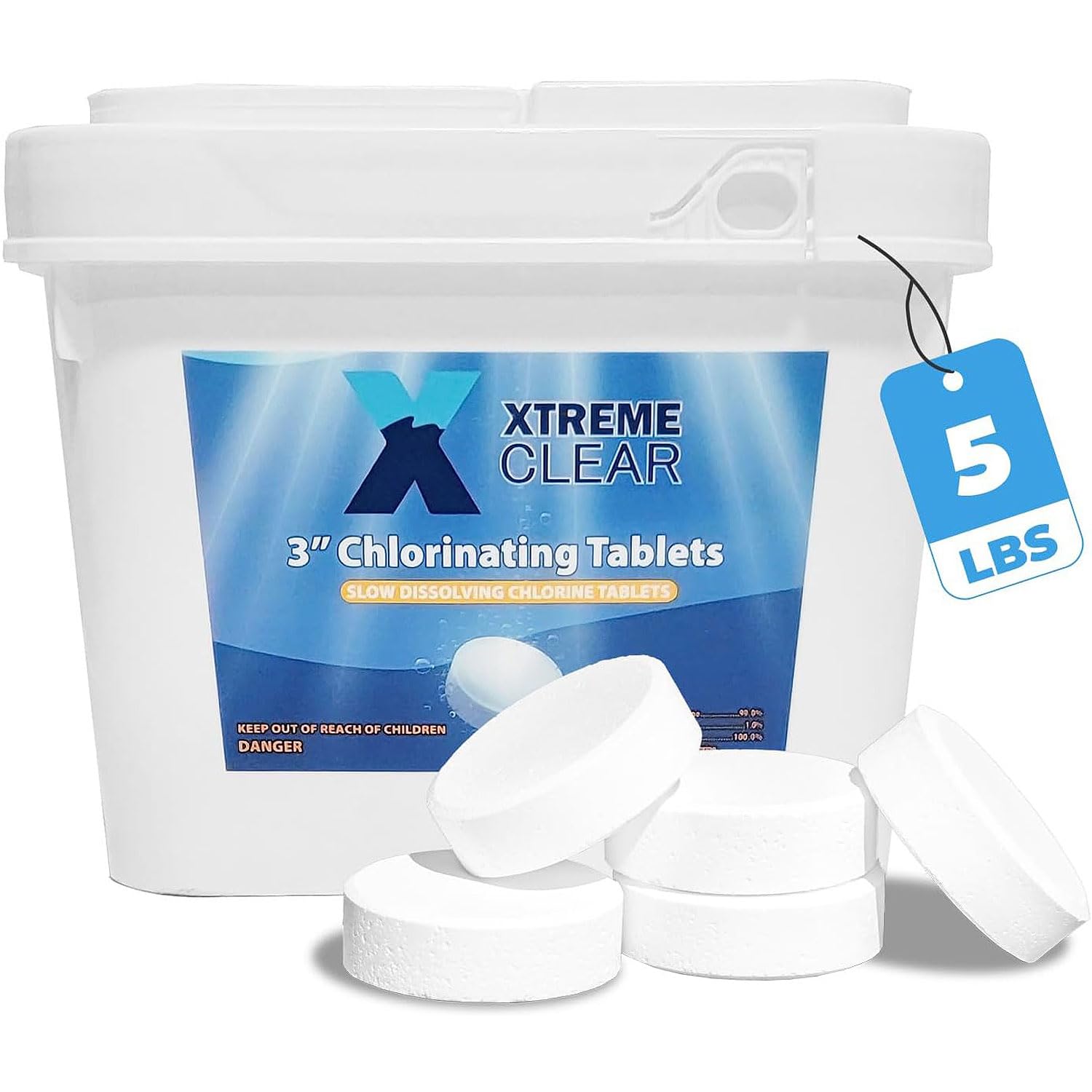 Xtremeclear 3-Inch Chlorine Tablets